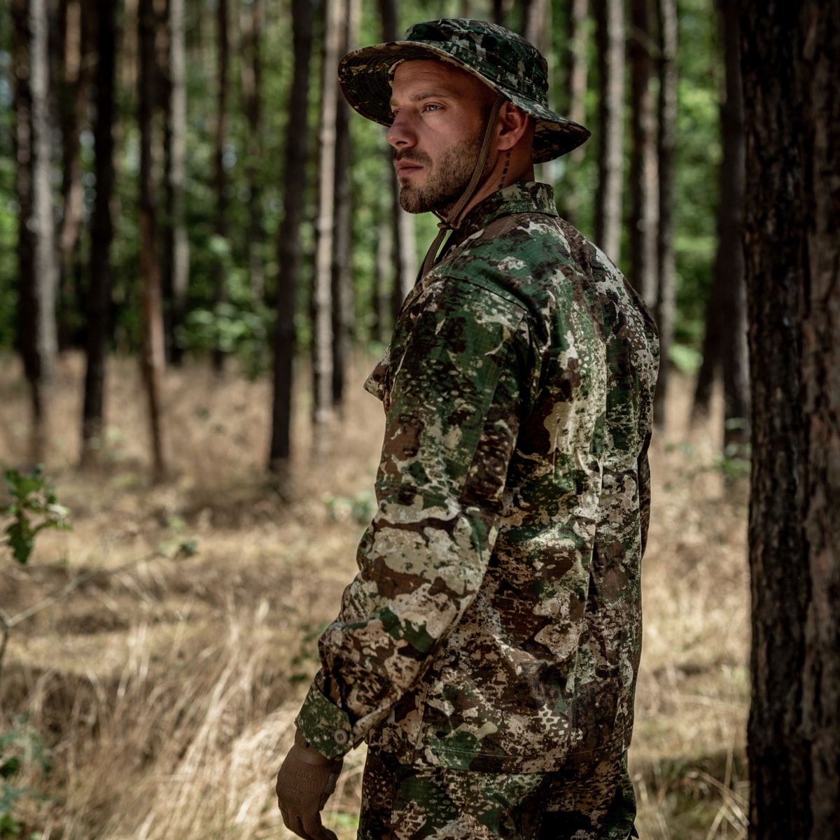 Mil-Tec Cotton Rip-Stop Hattu - Phantomleaf WASP I Z2