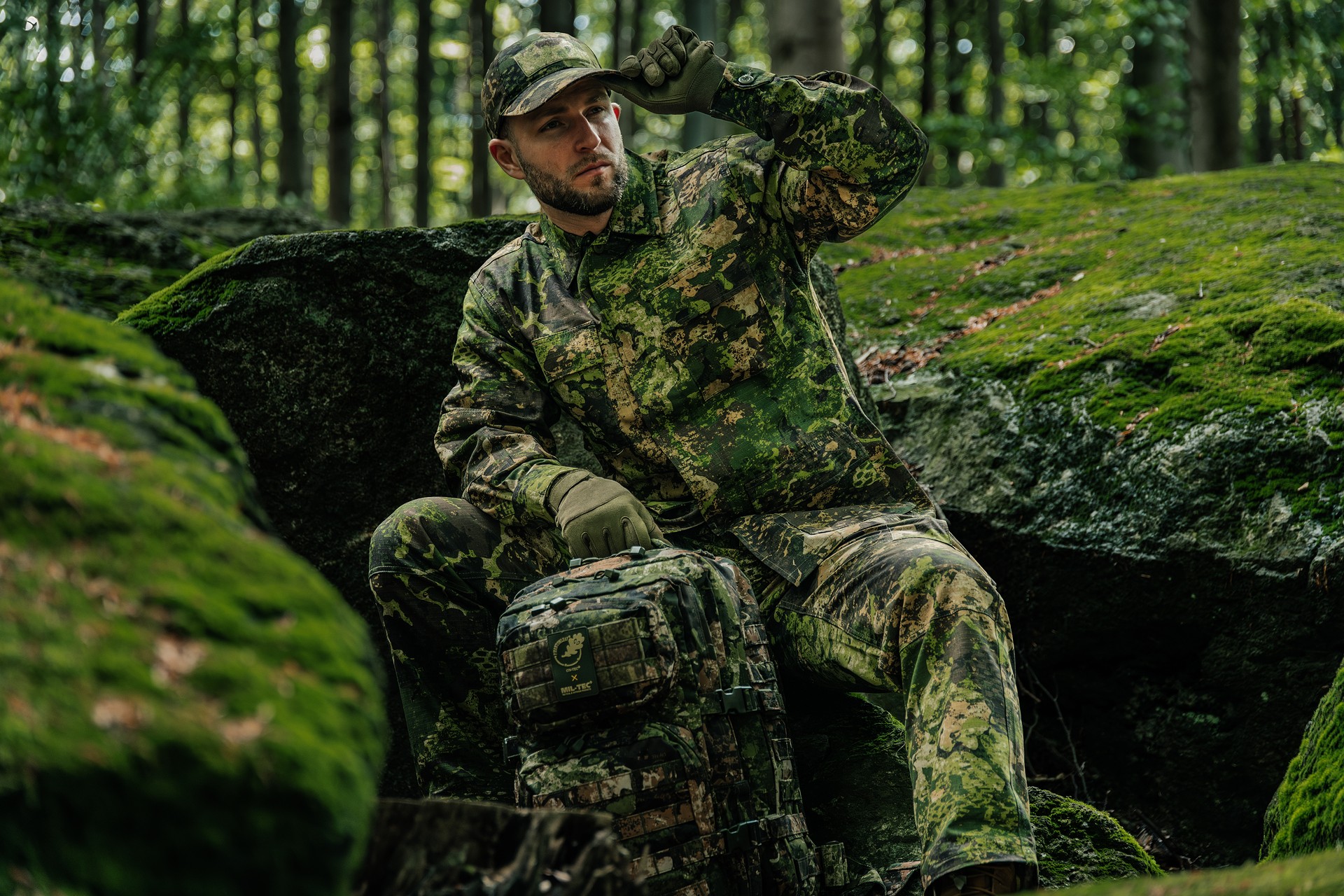 Mil-Tec BDU Rip-Stop Sotilaspusero - Phantomleaf WASP I Z3A
