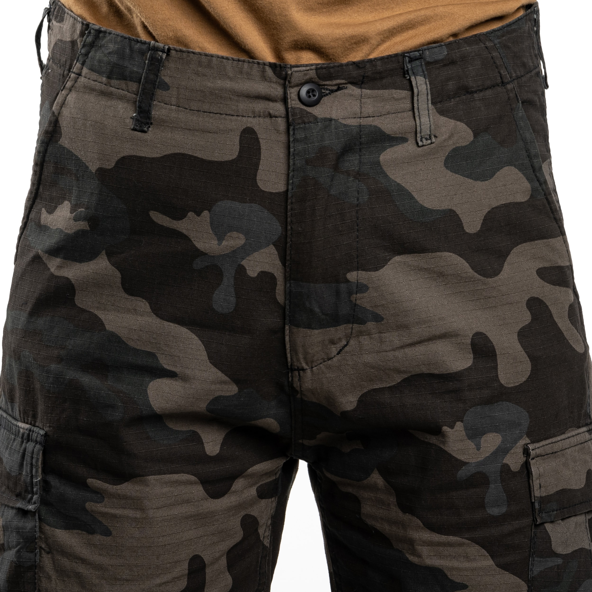 Brandit BDU Rip-Stop Lasten Shorts - Dark Camo