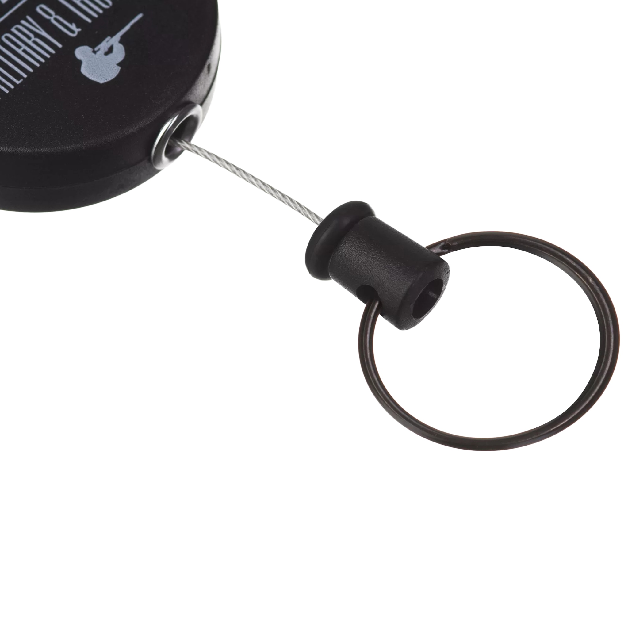 Wisport Karabiiniavainperä retraktorilla keyback - Large