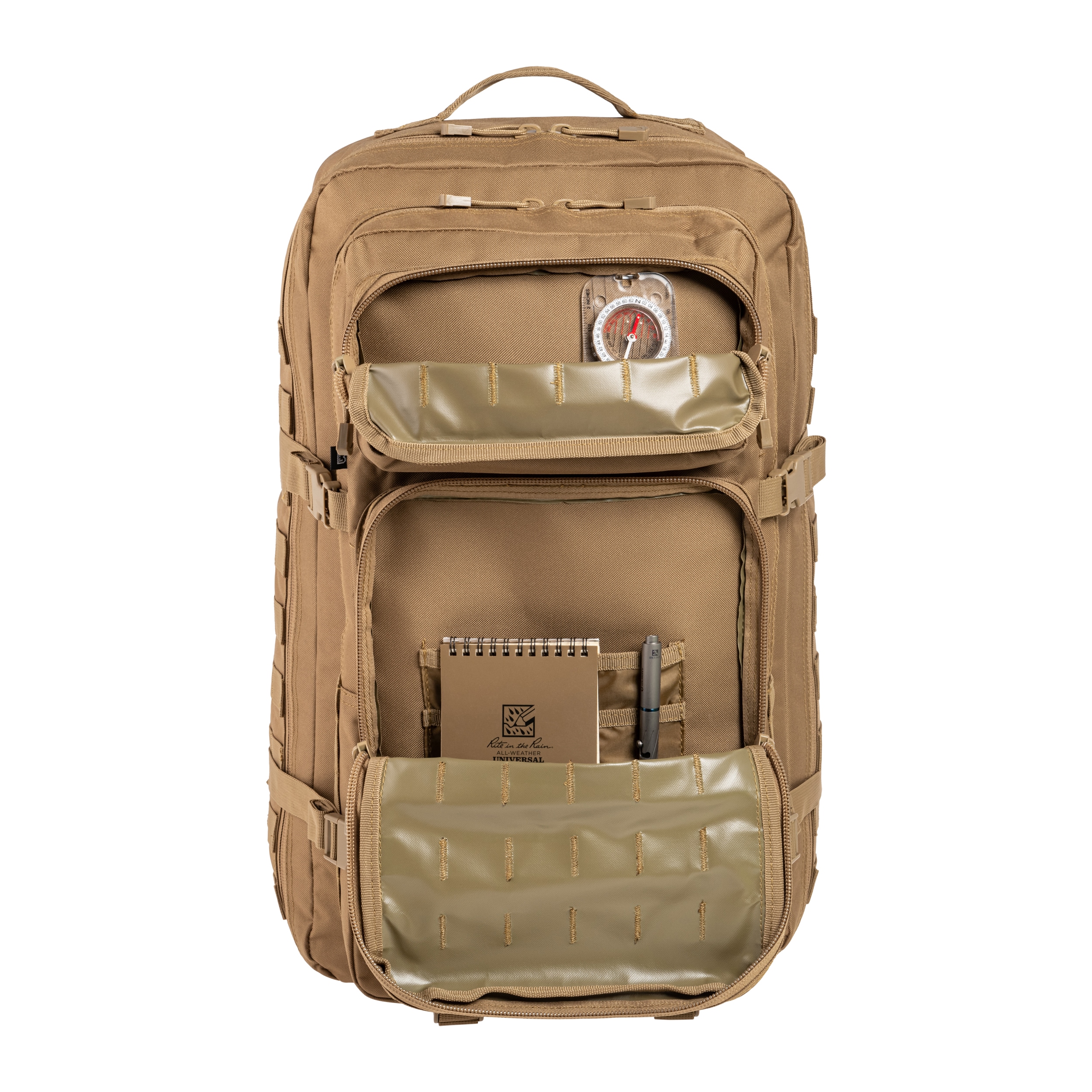 Brandit US Cooper XL Reppu 65 l - Coyote