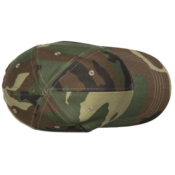 Mil-Tec Baseball Cap Lasten Lippis - Woodland