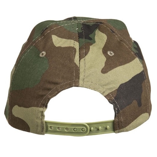 Mil-Tec Baseball Cap Lasten Lippis - Woodland
