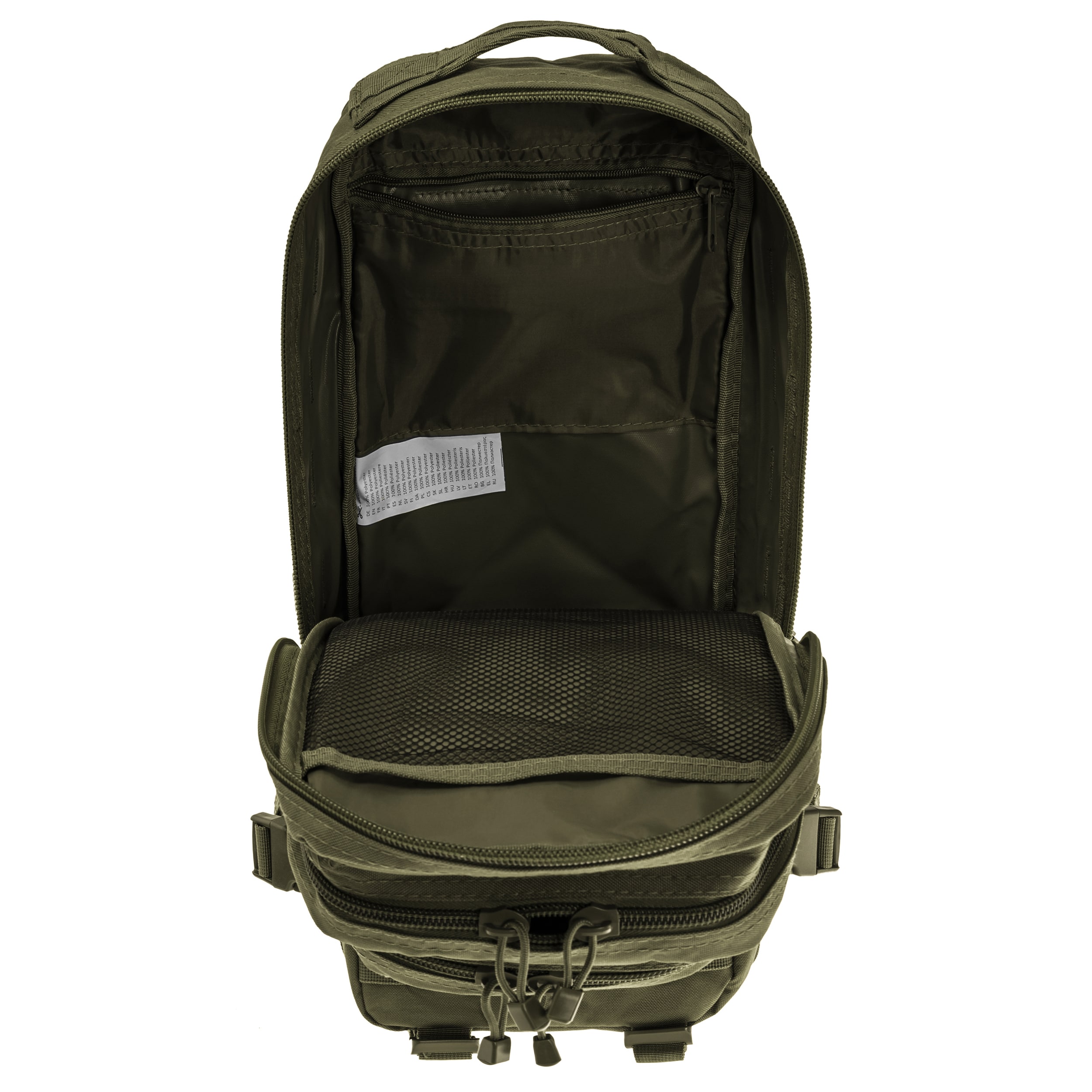 Mil-Tec Assault Pack Small 20 l reppu - Olive