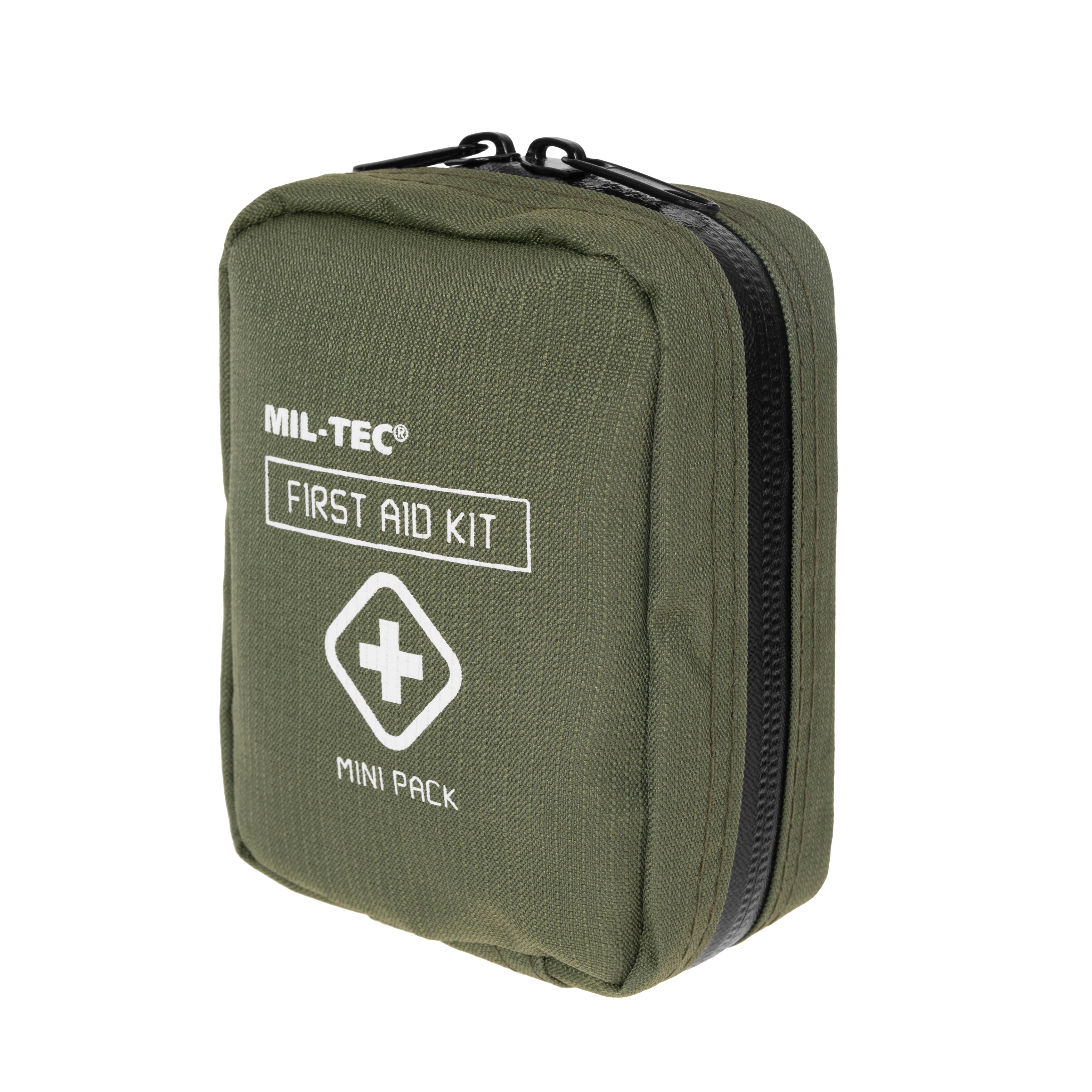 Mil-Tec First Aid Kit Mini Pack Ensiapupakkaus - Olive