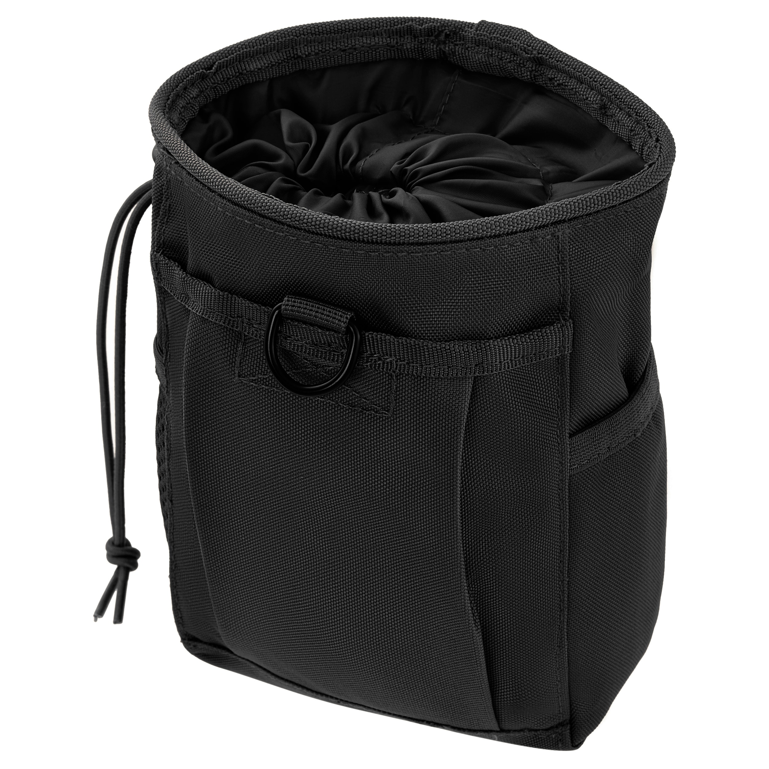 Mil-Tec MOLLE Avonainen Pudotuspussi - Black