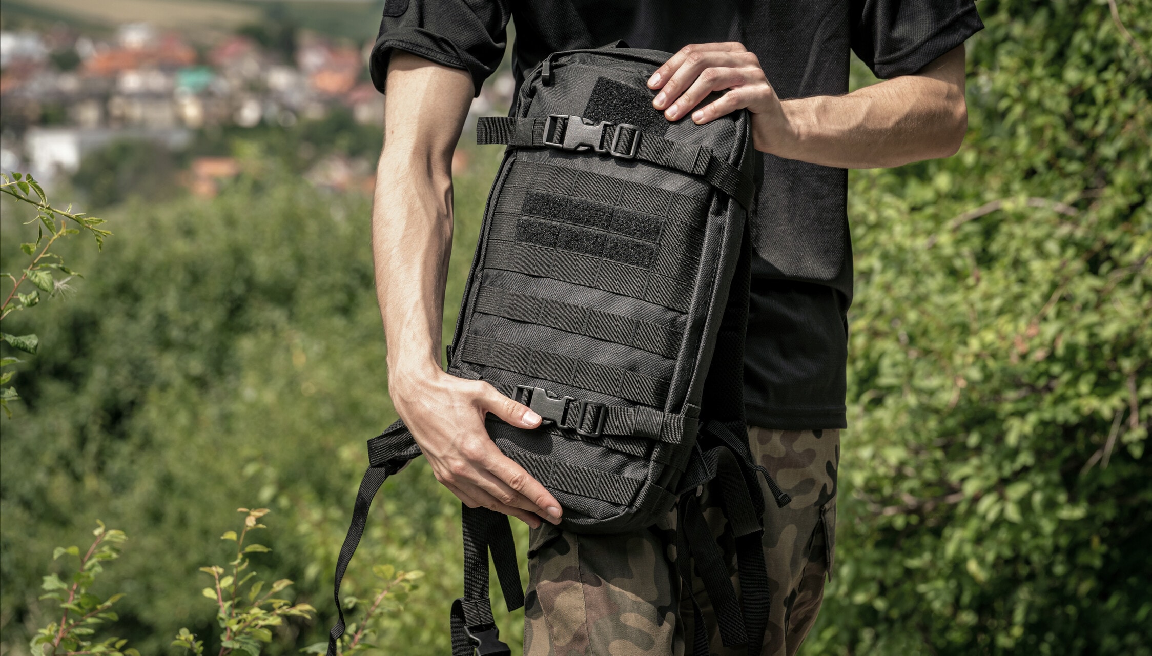 Brandit US Cooper Daypack 11 l Reppu - Black