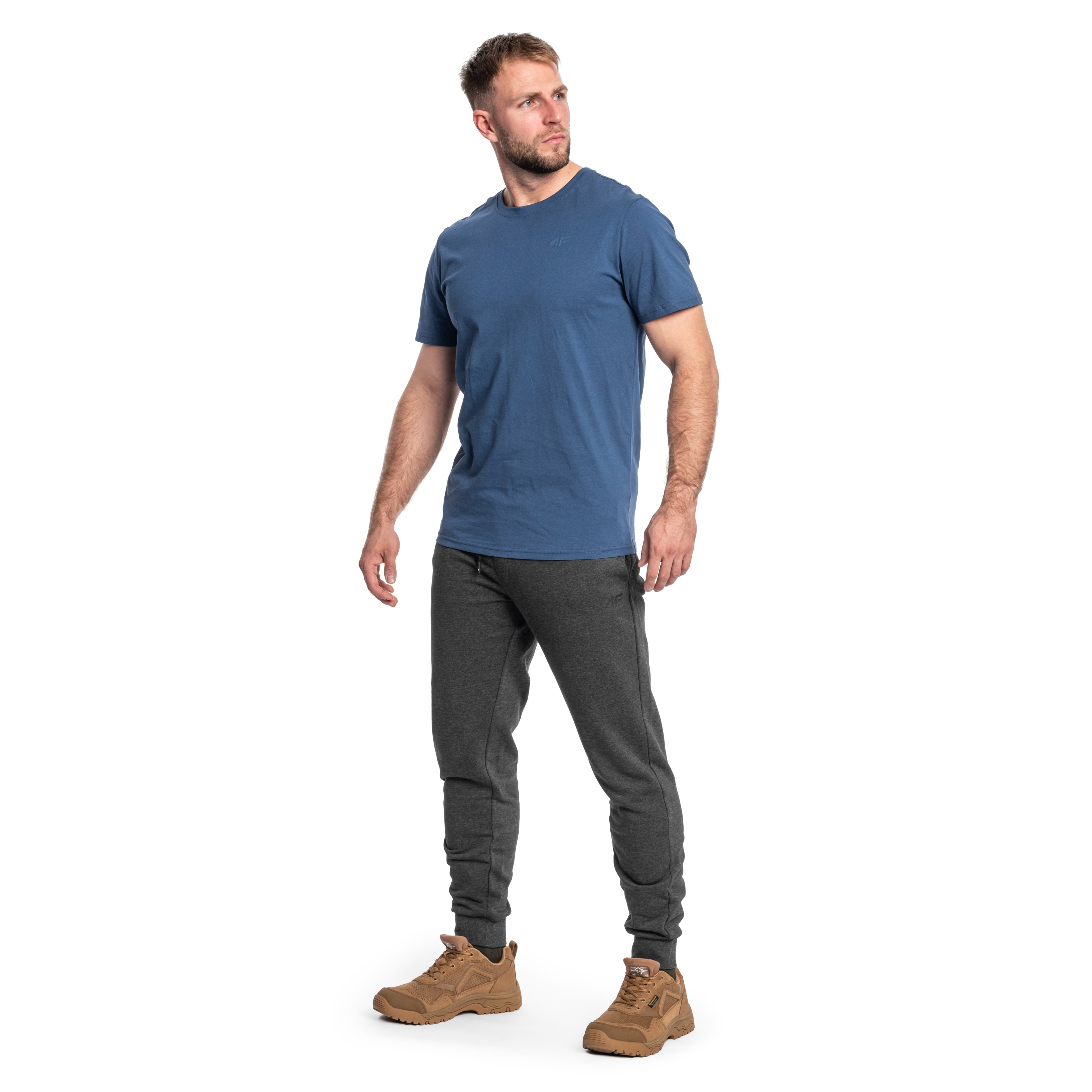 4F TTSHM0876 T-paita - Denim