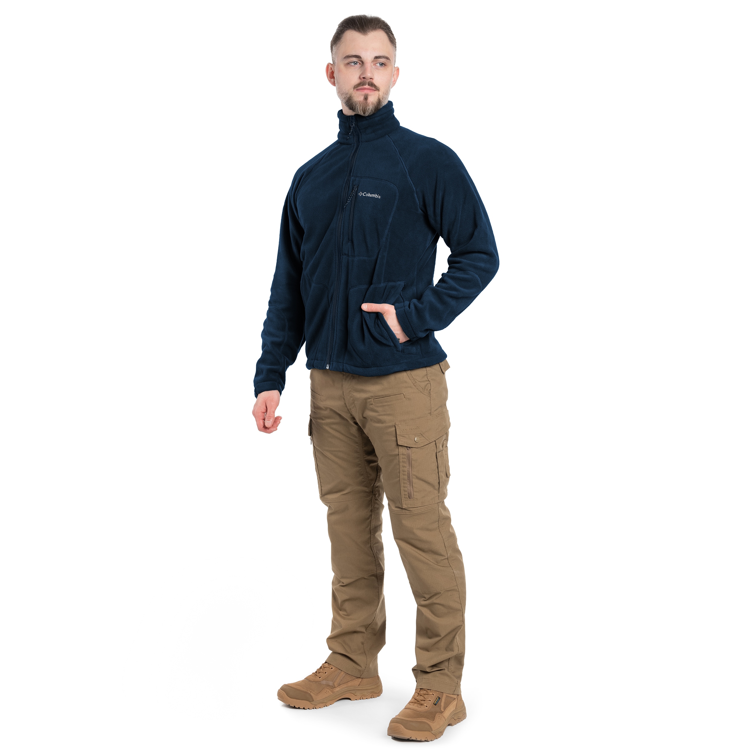 Columbia Fast Trek II Fleece - Navy