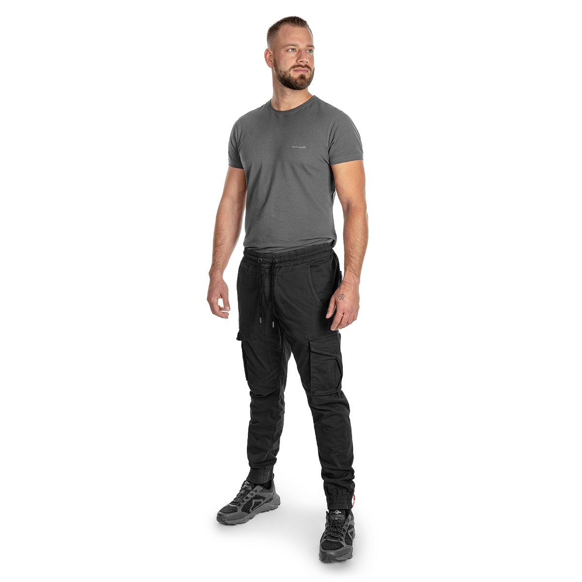 Alpha Industries Cotton Twill Jogger Housut - Black