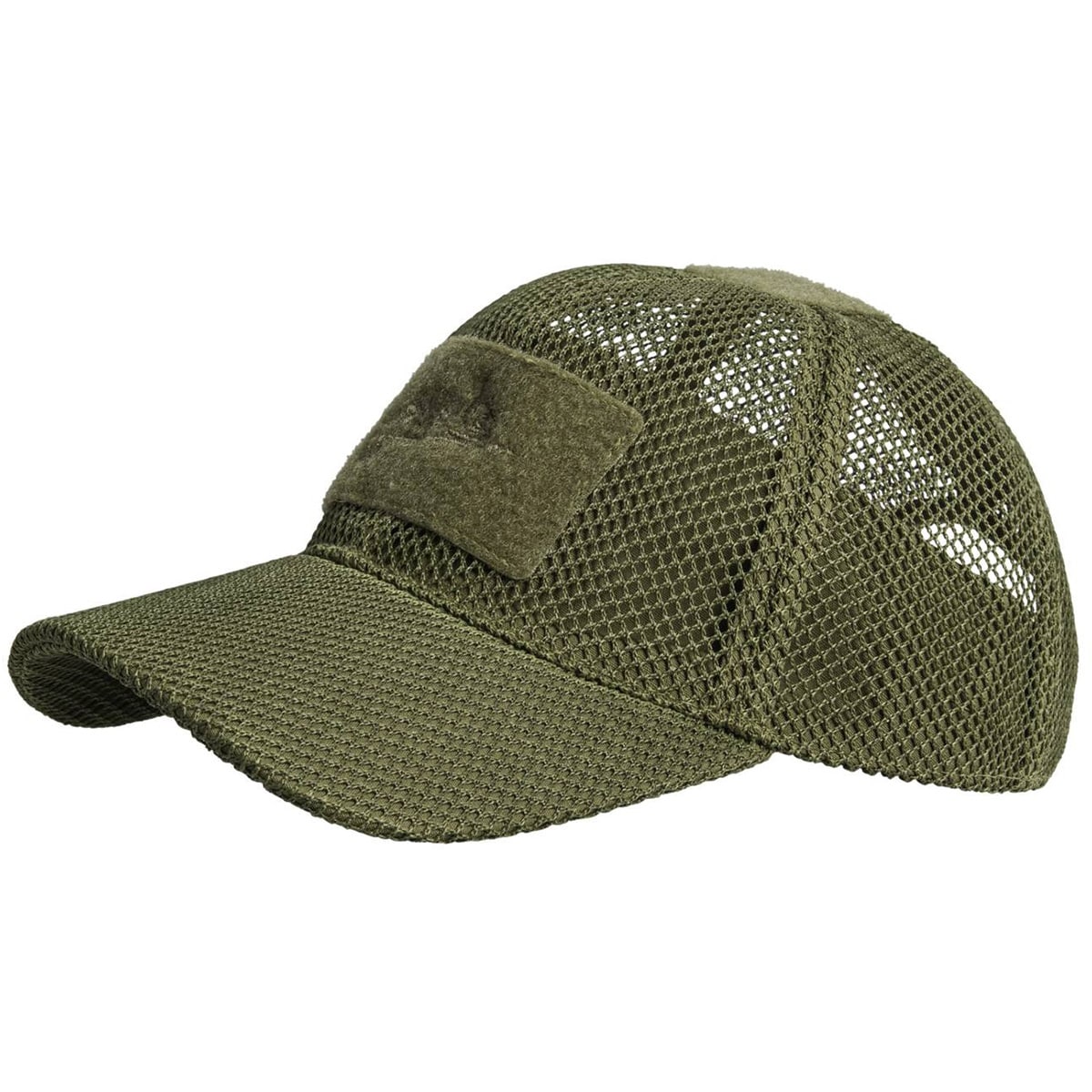 Helikon-Tex Mesh Lippalakki velcro-kiinnityksellä - Olive Green