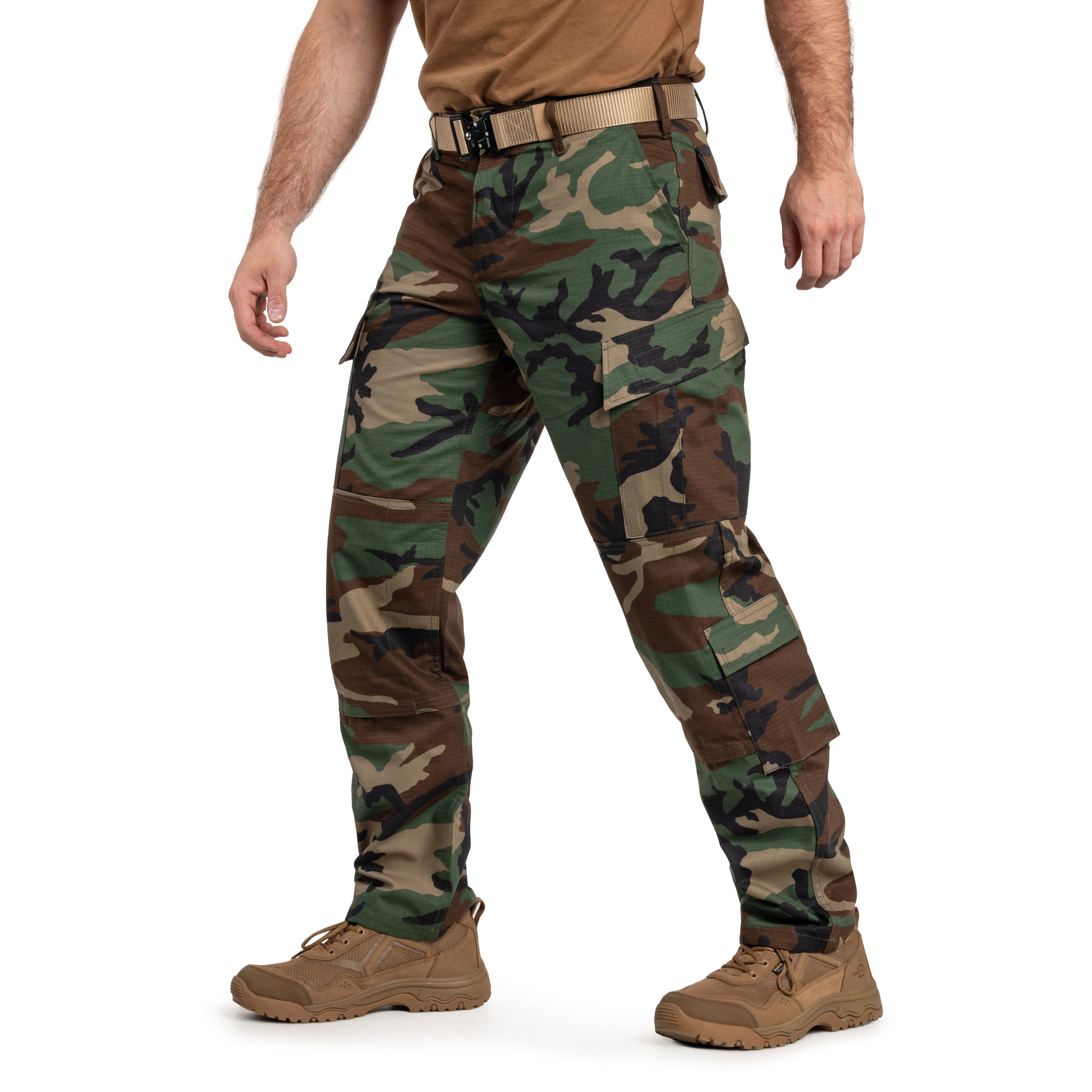 Mil-Tec Teesar US ACU Rip-Stop Housut - Woodland