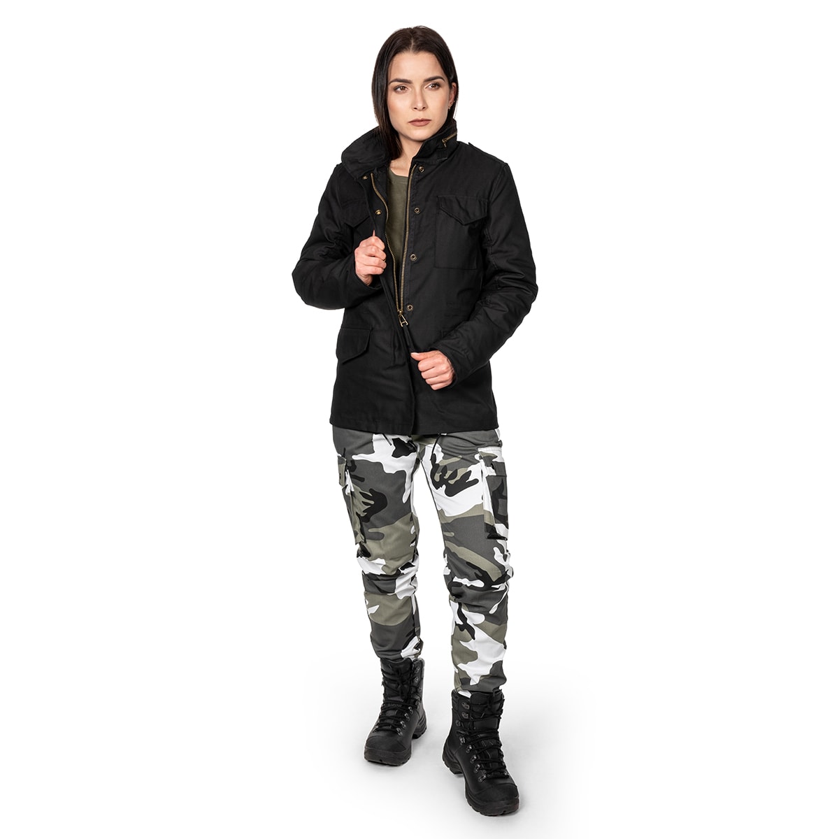 Brandit M65 Standard naisten takki - Black
