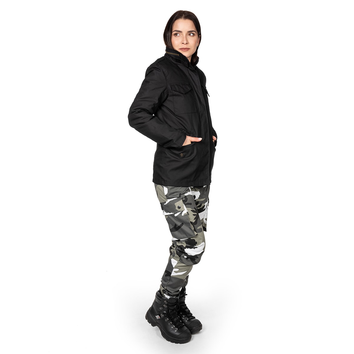 Brandit M65 Standard naisten takki - Black