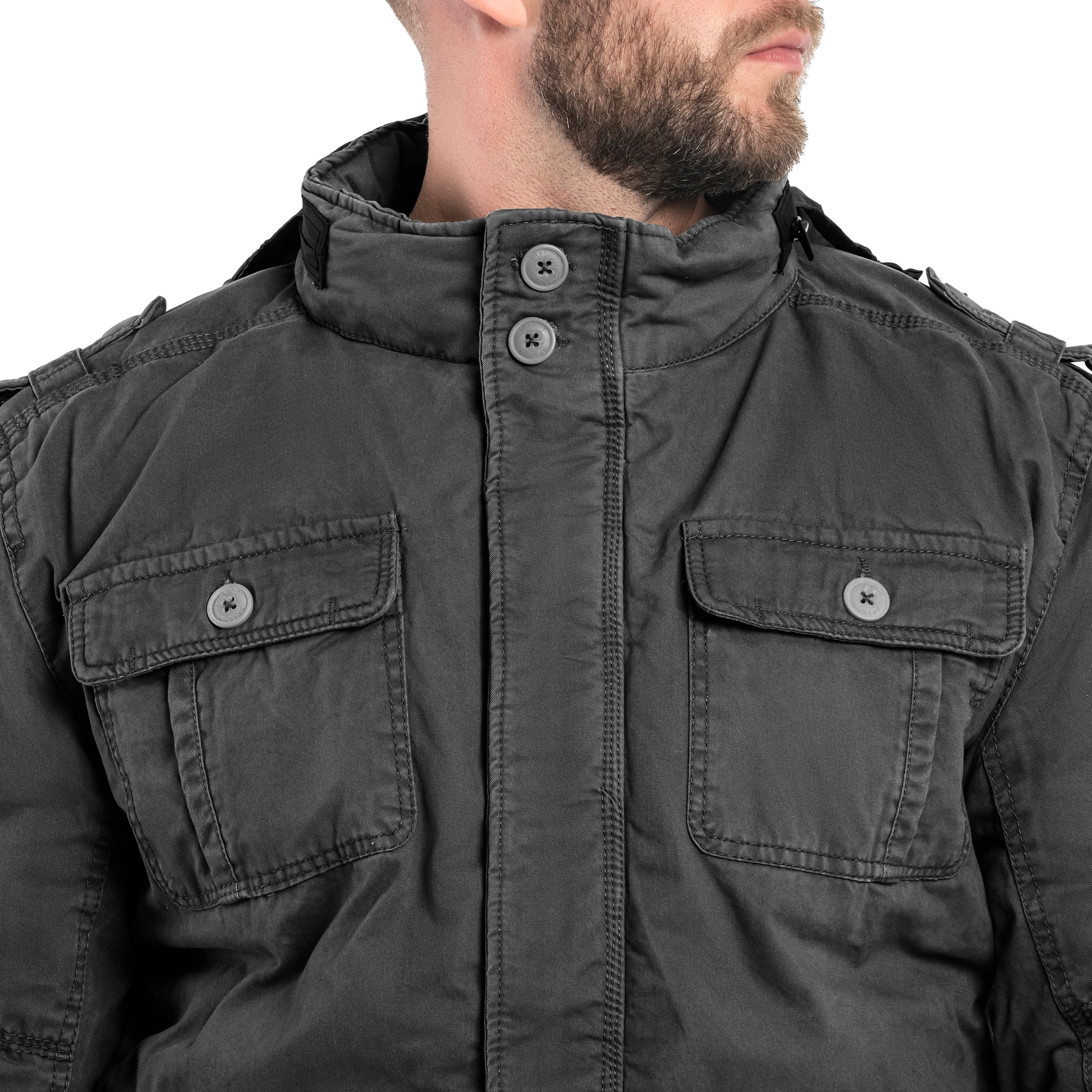 Brandit Britannia Winter Takki - Black