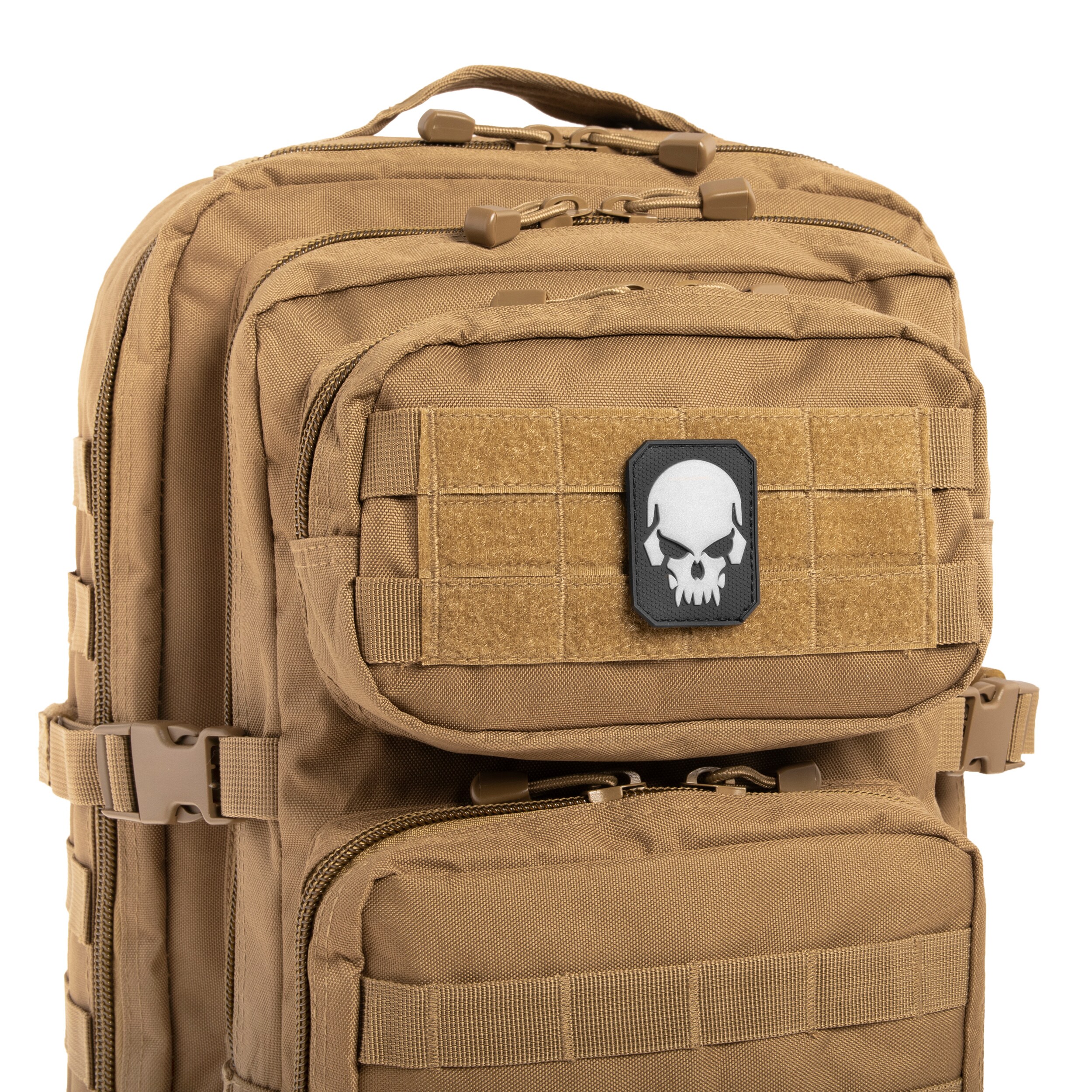 Mil-Tec 3D Skull SM Merkki - Black