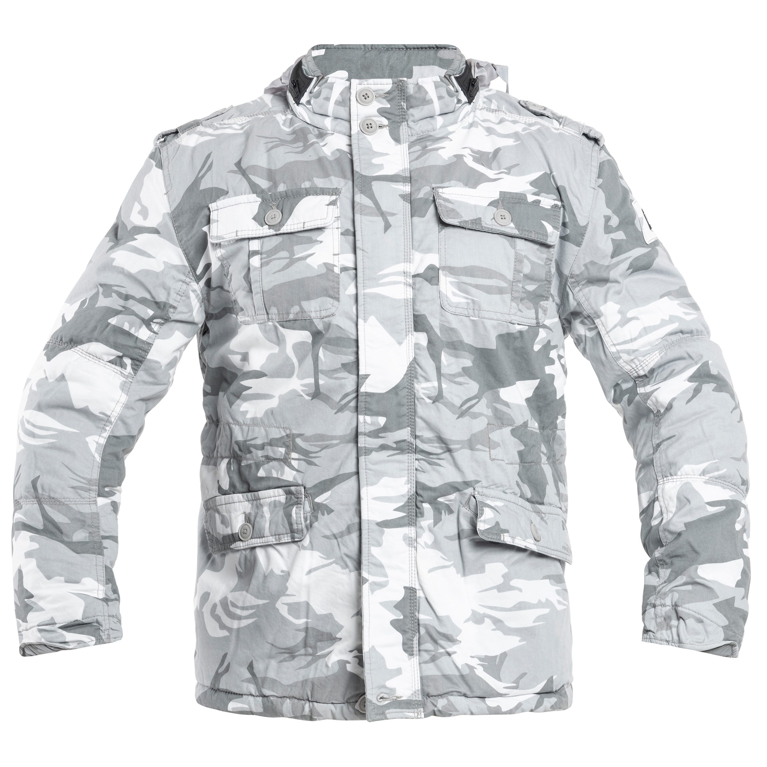 Brandit Britannia Winter Takki - Blizzard Camo