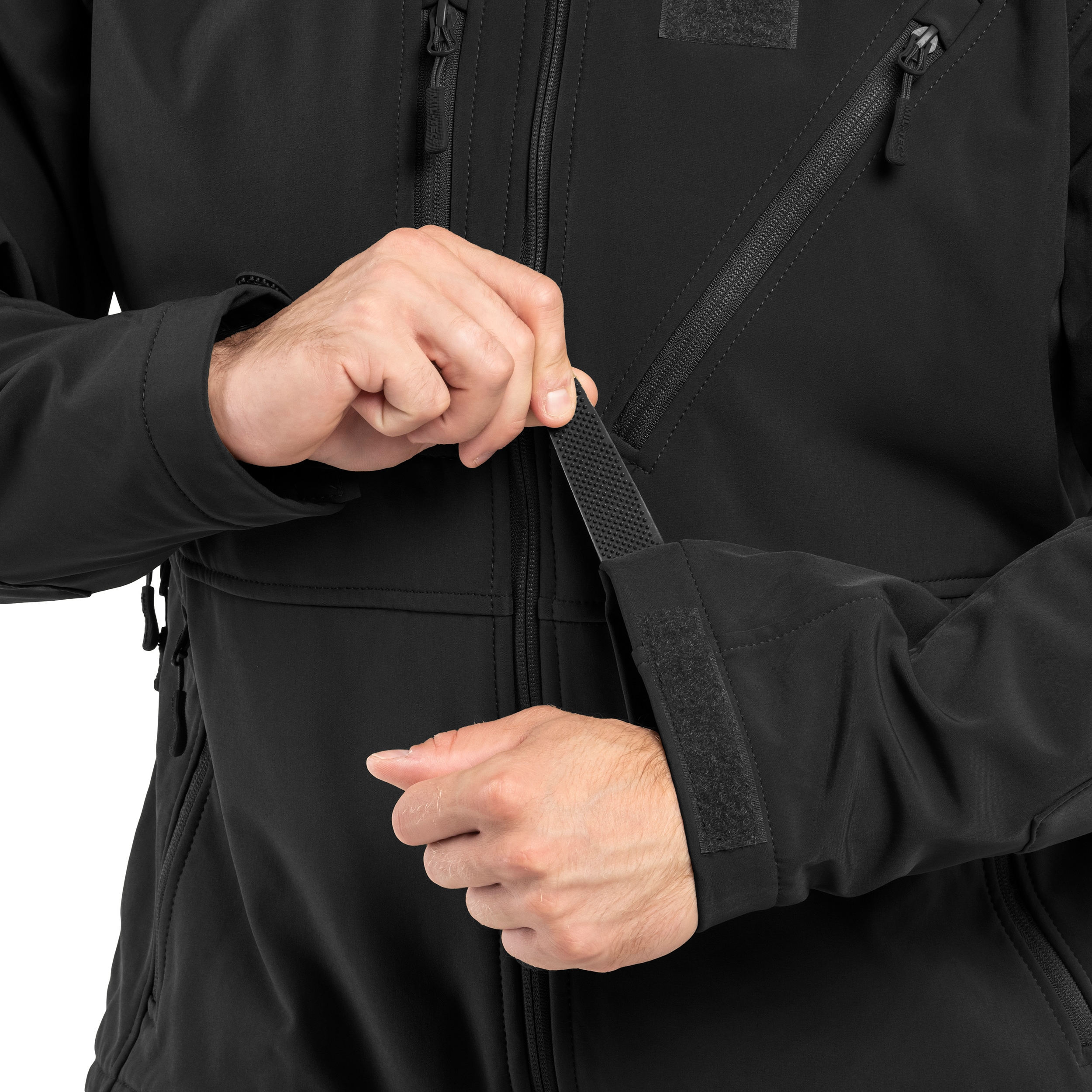 Mil-Tec SCU 14 Softshell-takki - Black