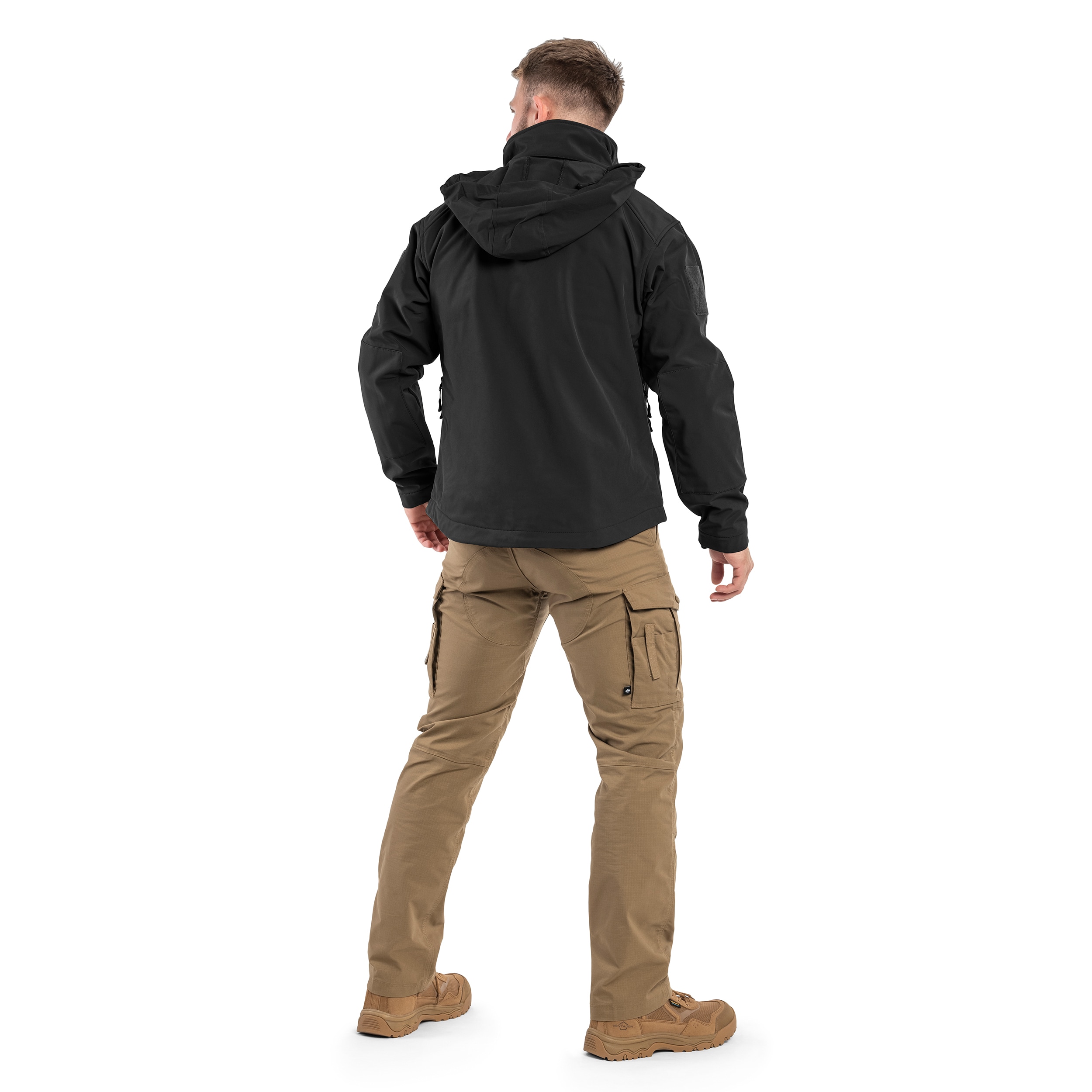 Mil-Tec SCU 14 Softshell-takki - Black