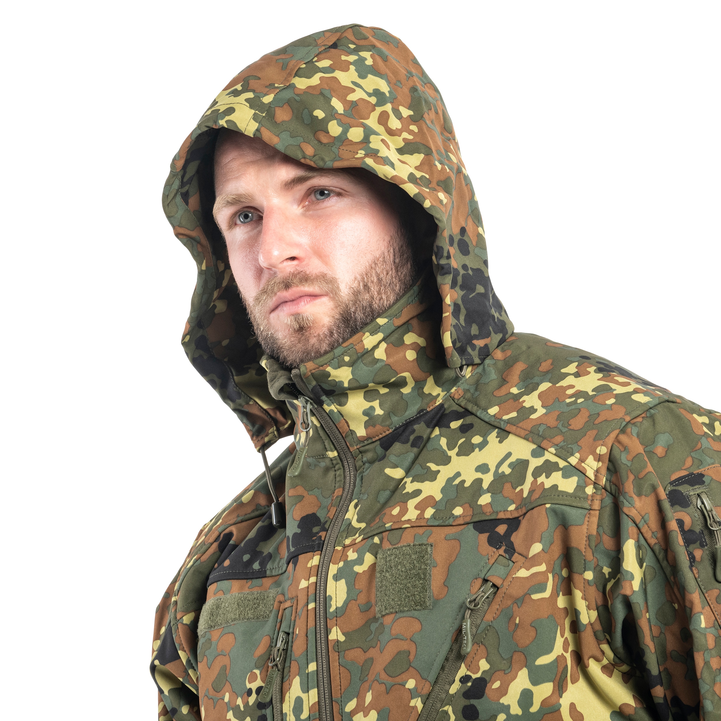 Mil-Tec SCU 14 Softshell-takki - Flecktarn