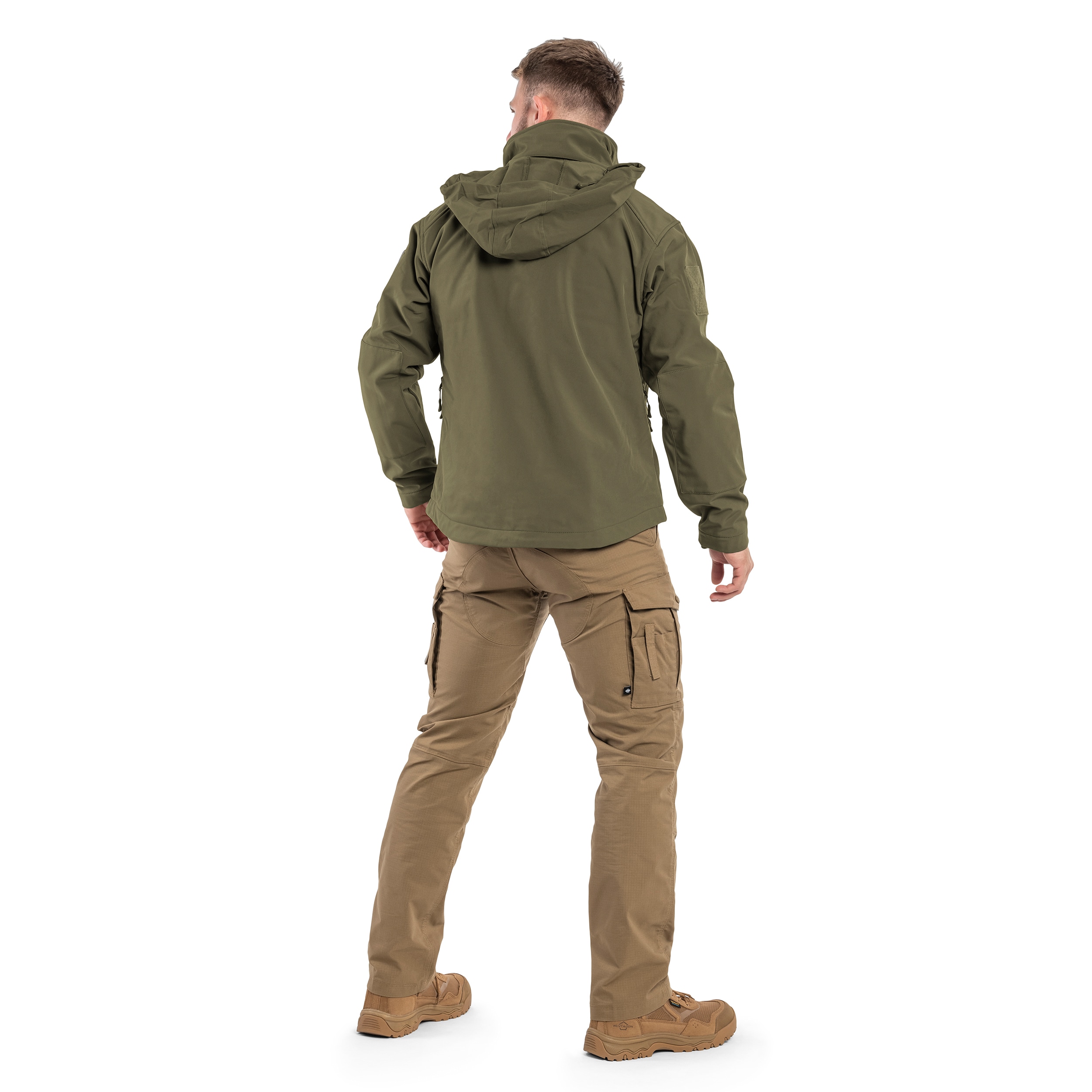 Mil-Tec SCU 14 Softshell -takki - Ranger Green