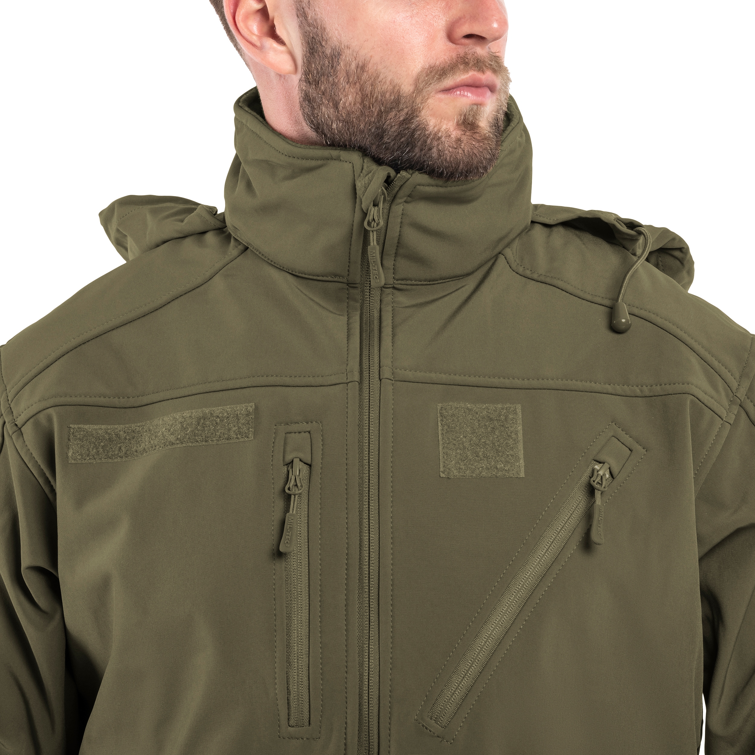 Mil-Tec SCU 14 Softshell -takki - Ranger Green