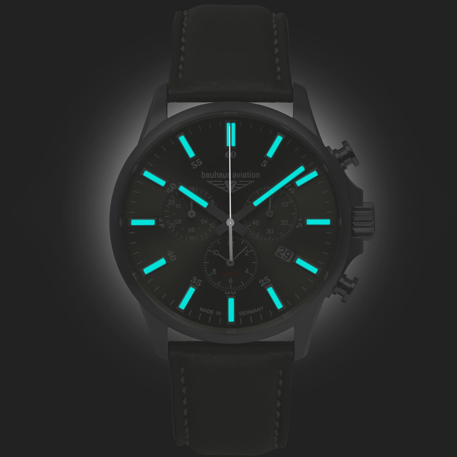 Bauhaus Aviation Quartz 2880-4 Kello