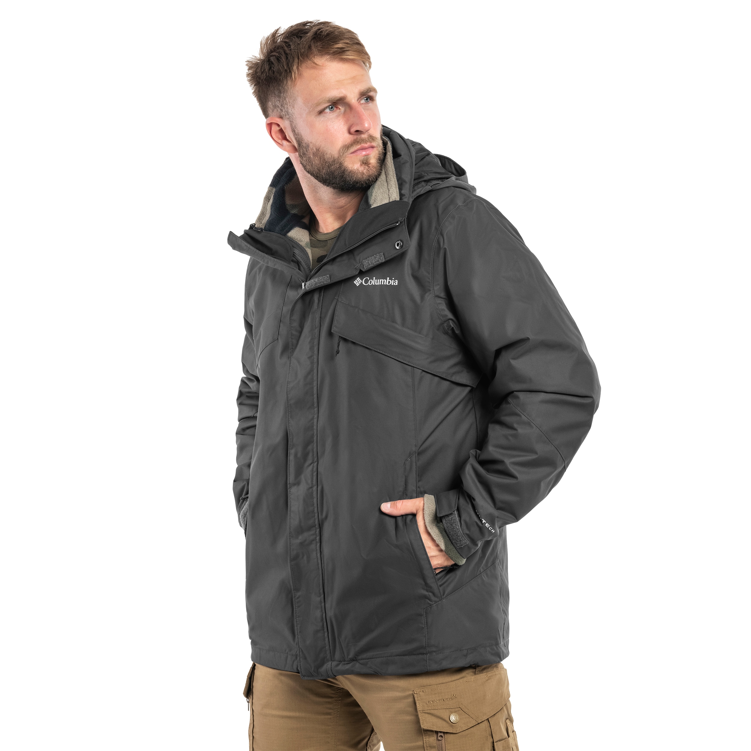 Columbia Bugaboo II Fleece Interchange Takki - Shark