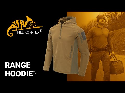 Helikon-Tex Range Hoodie TopCool pusero - Coyote/Adaptive Green