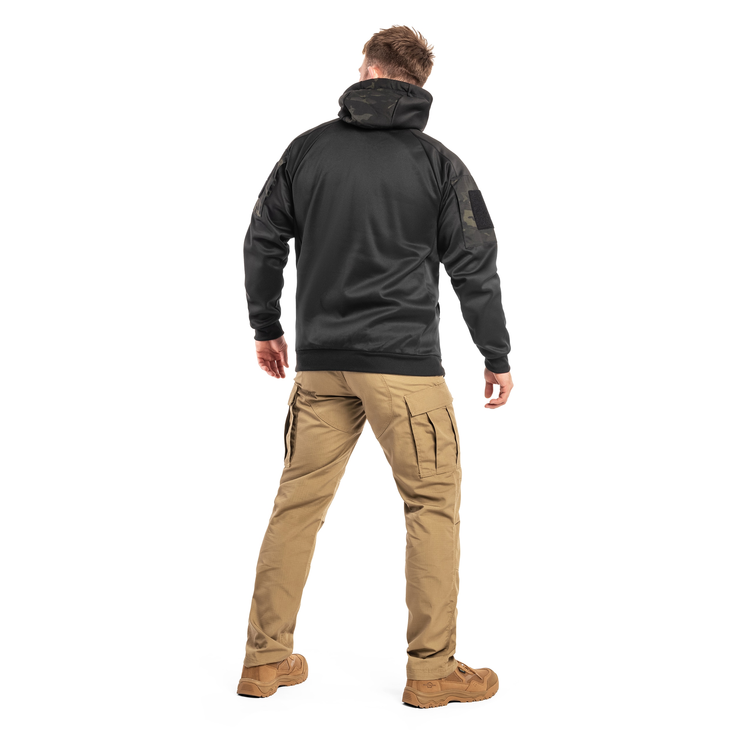 Helikon-Tex Rogue Hoodie - Black/MultiCam Black huppari