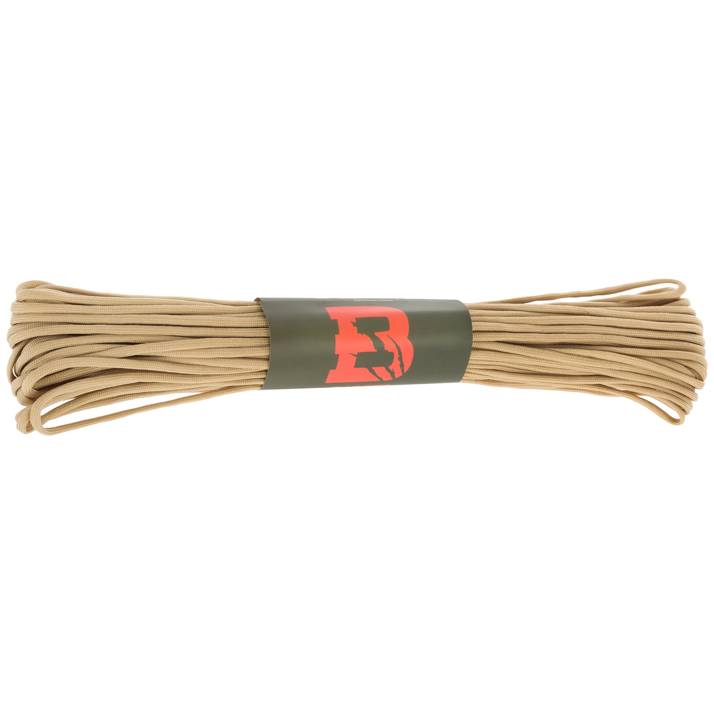 Badger Outdoor Paracord 550 Laskuvarjonaru 30 m - Coyote