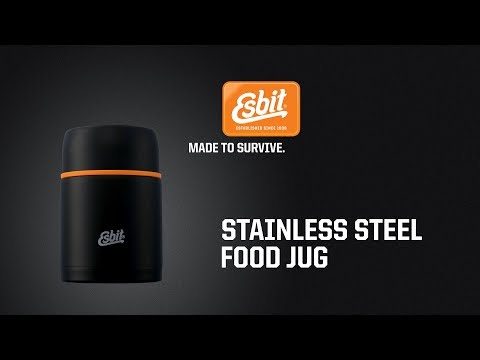 Esbit Food Jug Lounastermos 750 ml - Black