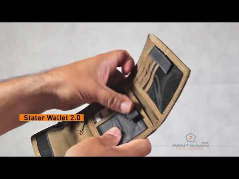 Pentagon Stater 2.0 Lompakko - Black