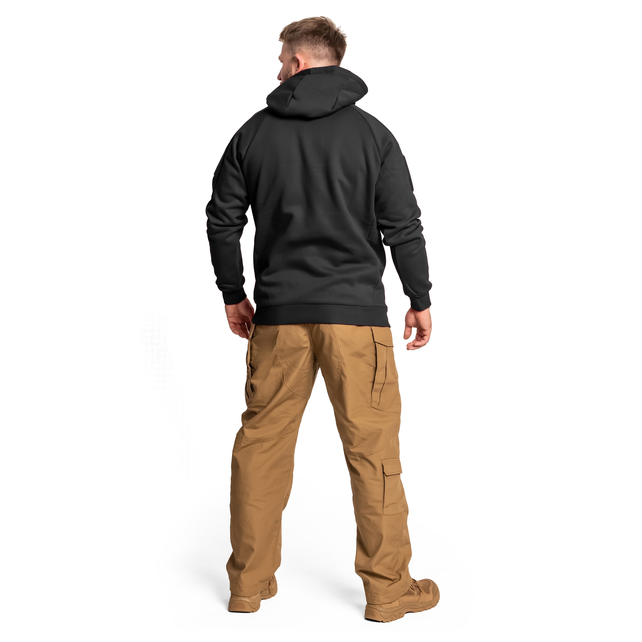 Helikon-Tex Urban Tactical Hoodie Lite Kangaroo Huppari - Black