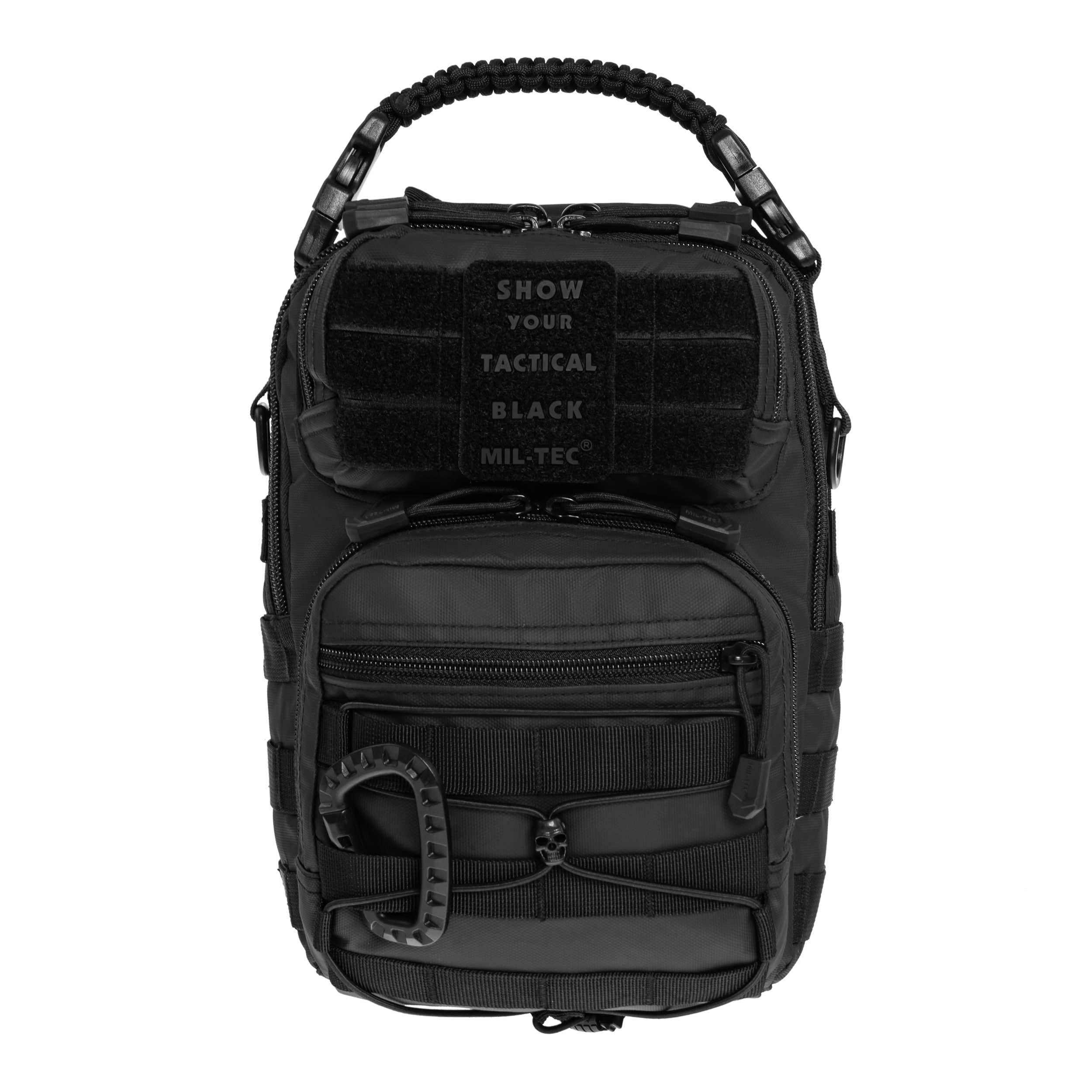 Mil-Tec One Strap Assault Olkalaukku 10 l - Tactical Black