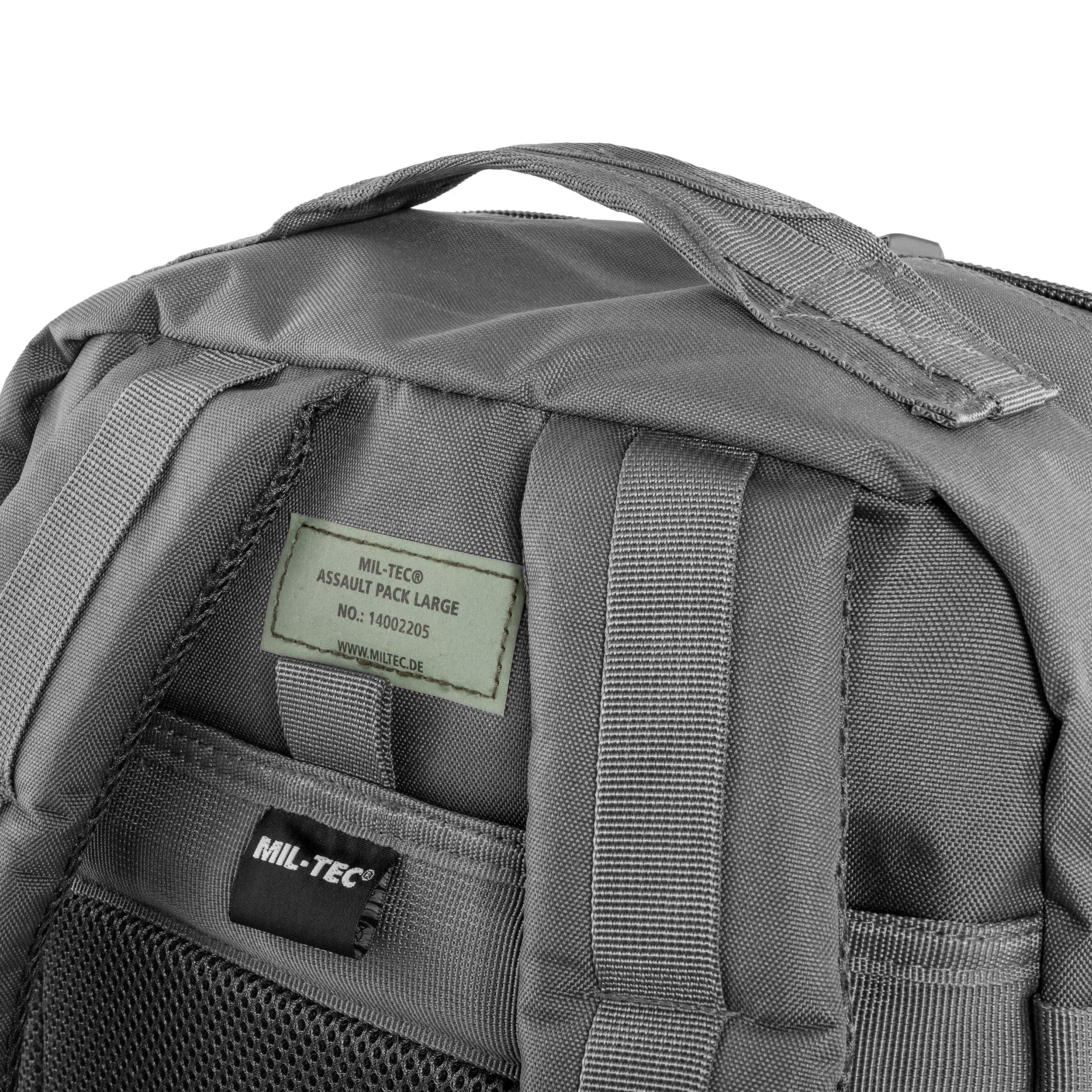 Mil-Tec Assault Pack Large 36 l Reppu - Urban Grey