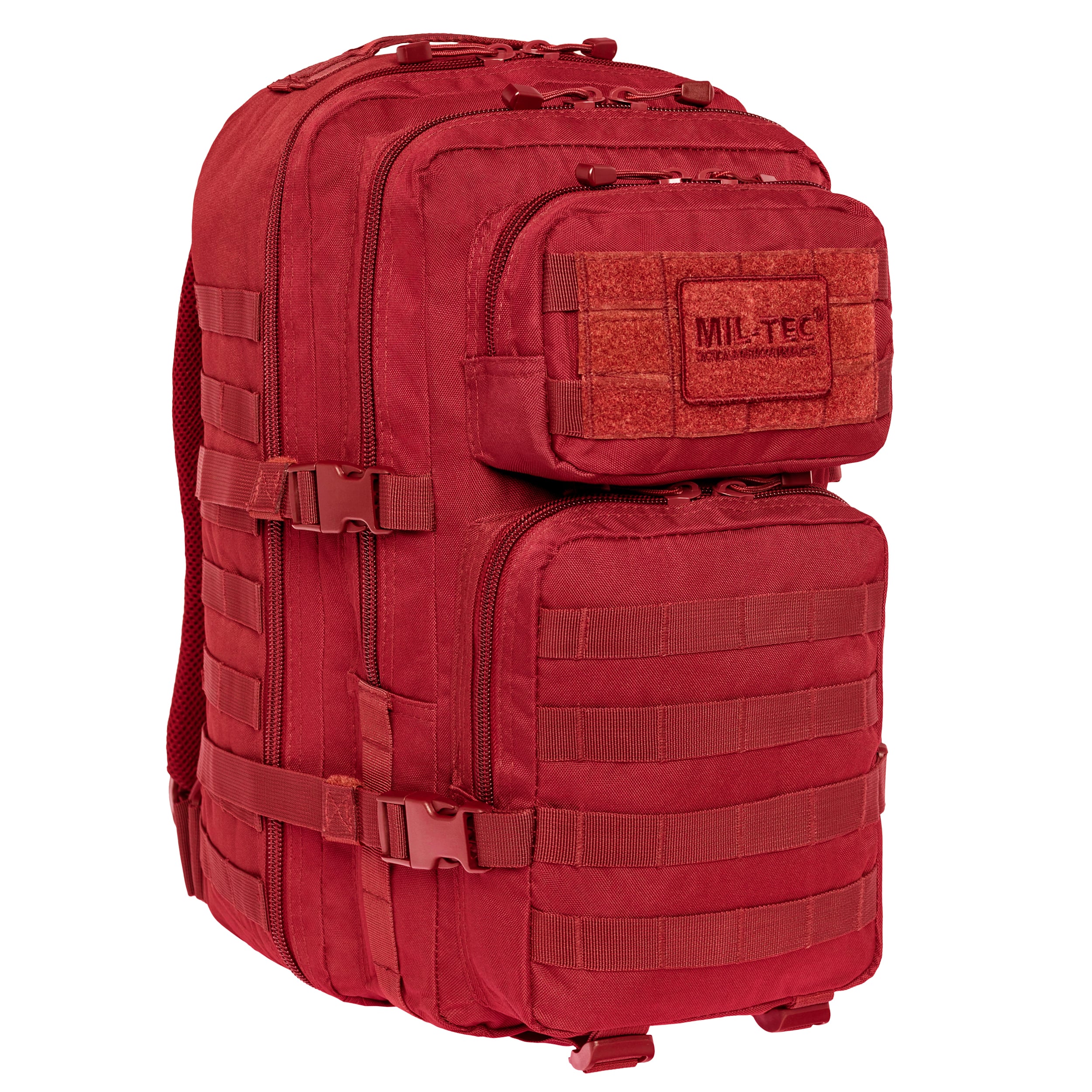 Mil-Tec Assault Pack Large Reppu 36 l - Signal Red