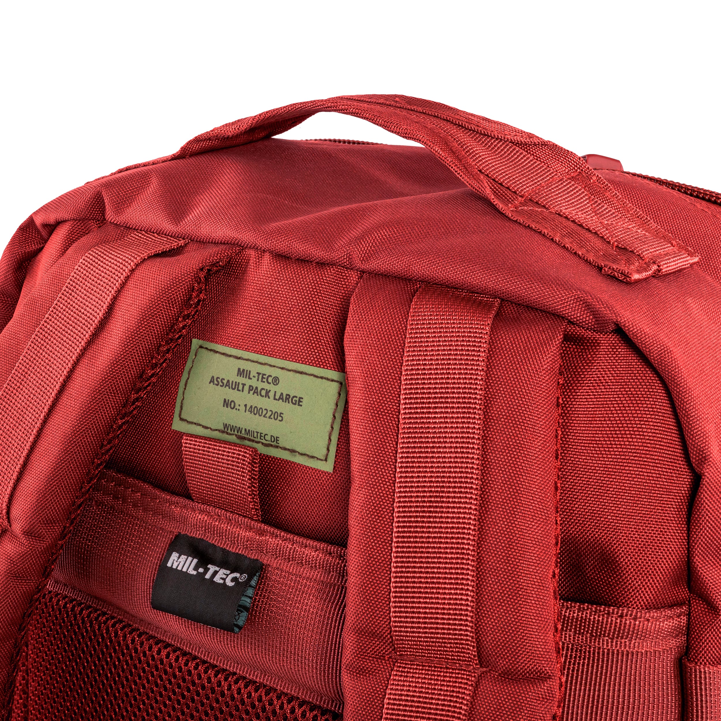 Mil-Tec Assault Pack Large Reppu 36 l - Signal Red