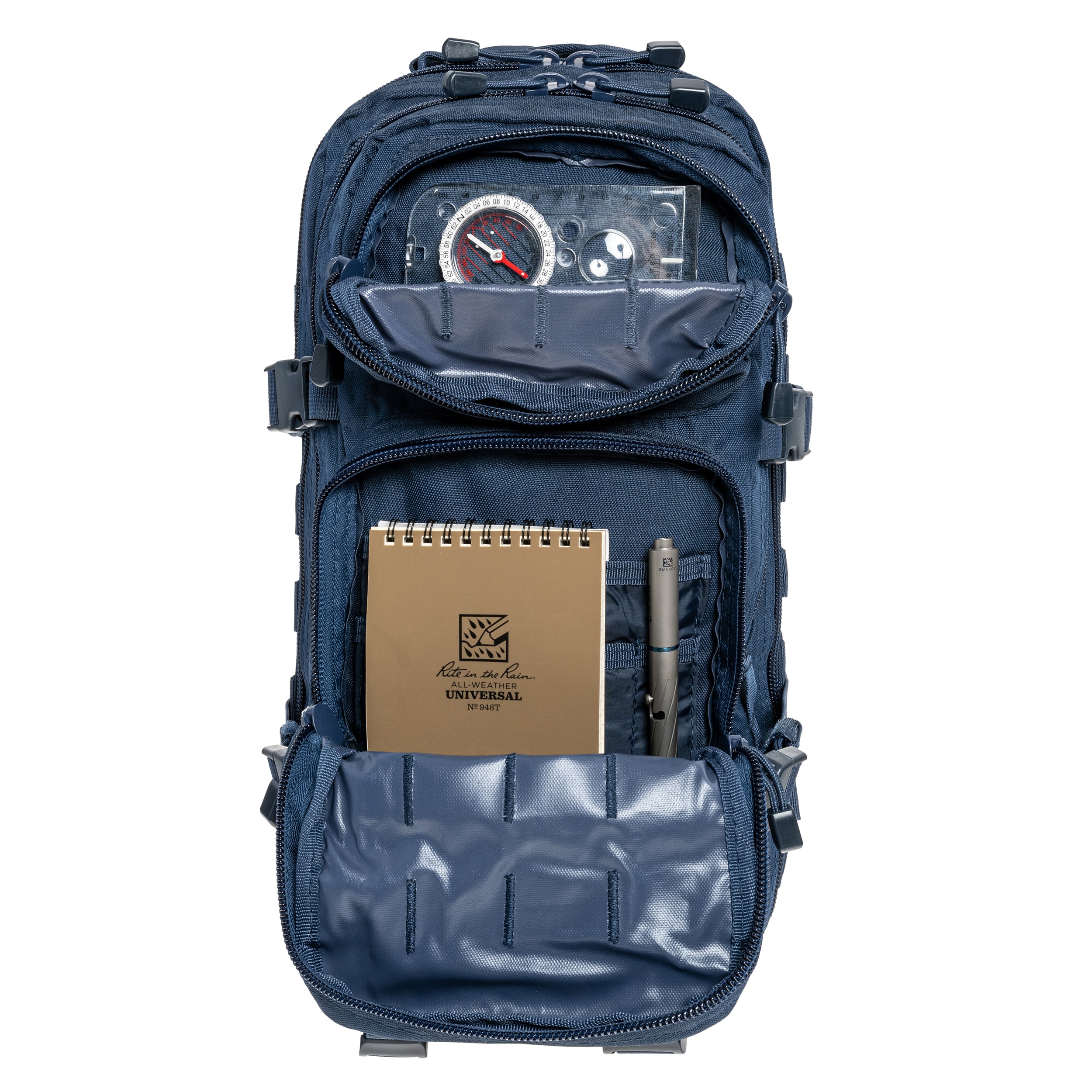 Mil-Tec Assault Pack Small 20 l Reppu - Dark Blue