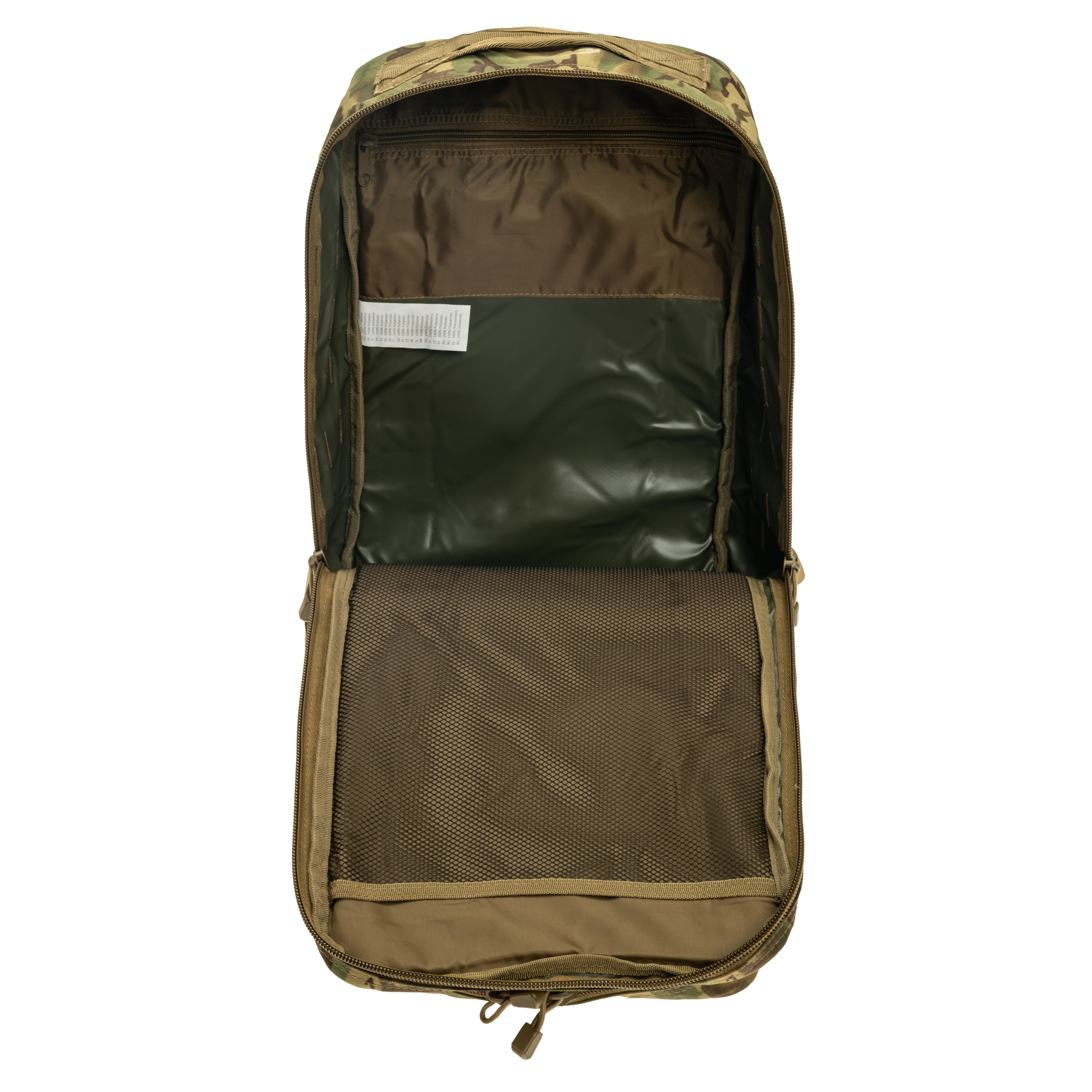Mil-Tec Assault Pack Large Reppu 36 l - Arid MC Camo