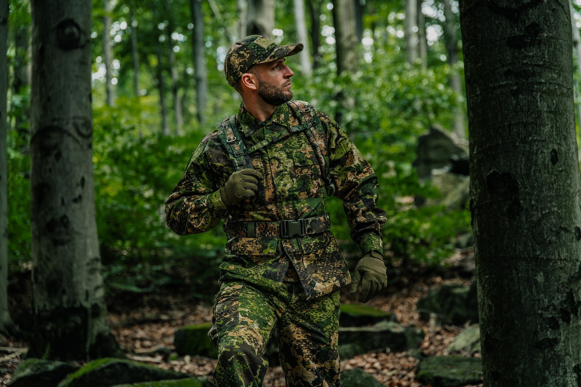 Mil-Tec Tactical Baseball Cap lippalakki - Phantomleaf WASP I Z3A