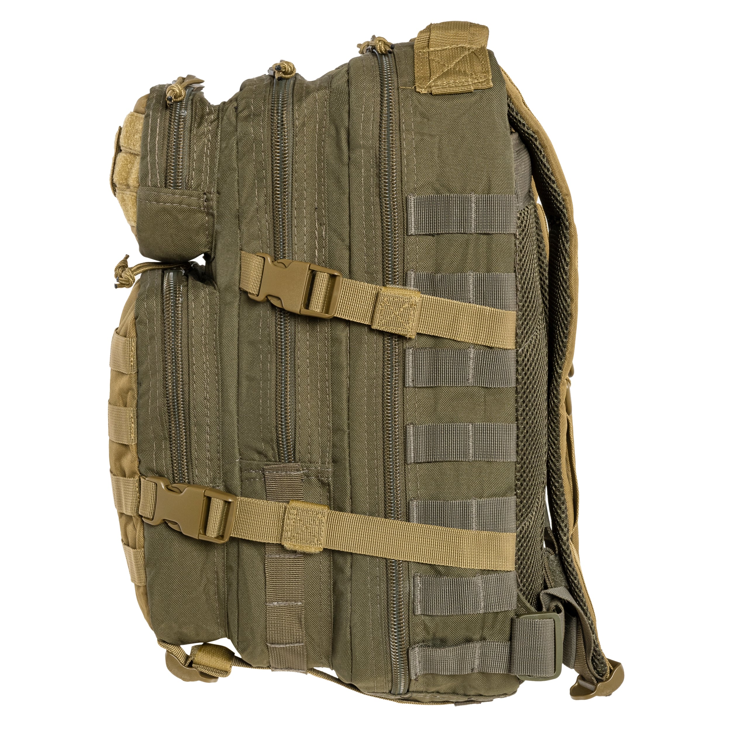 Mil-Tec Assault Pack Small 20 l Reppu - Ranger Green/Coyote