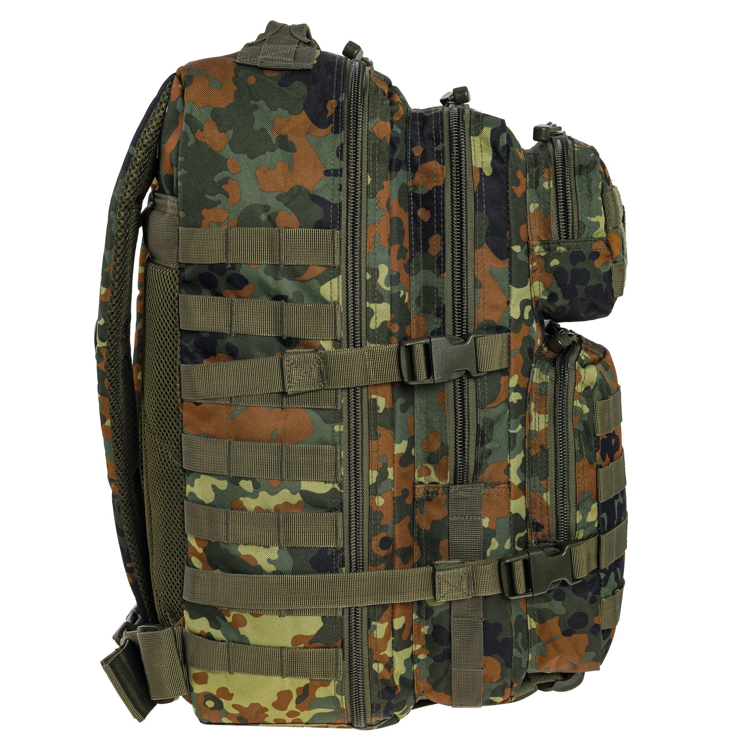 Mil-Tec Assault Pack Large Reppu 36 l - Flecktarn