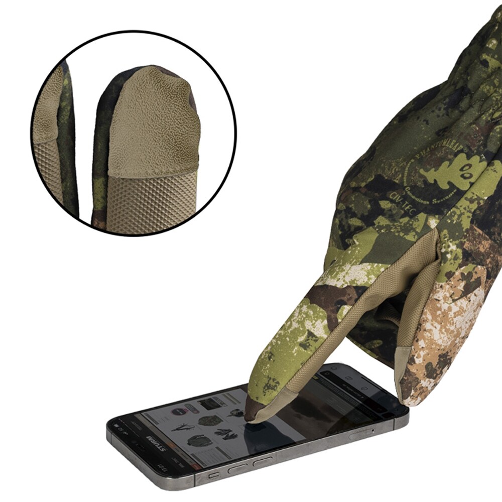 Mil-Tec Softshell Thinsulate Talvihanskat - Phantomleaf WASP I Z3A