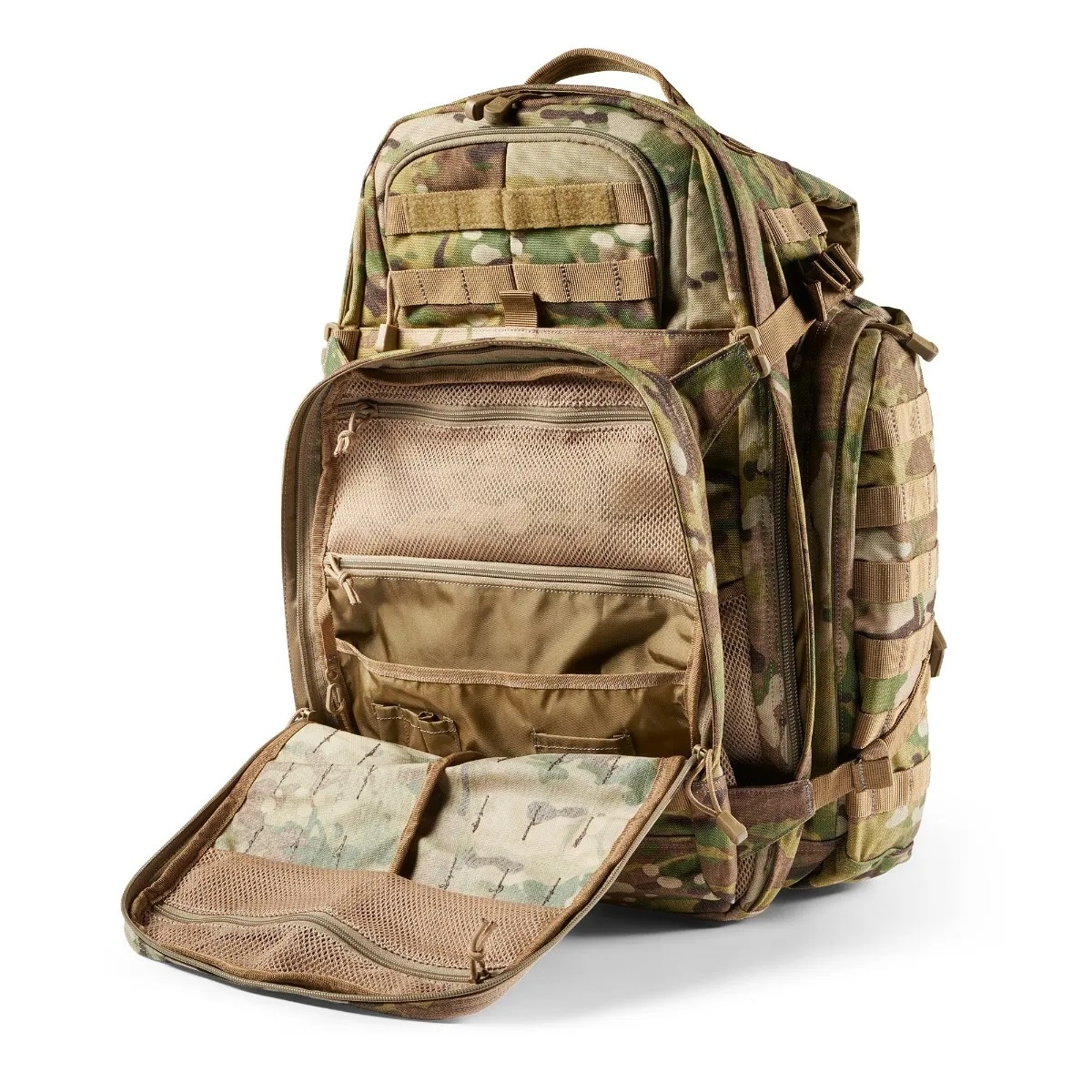 5.11 RUSH72 2.0 Backpack 55 l Reppu - MultiCam