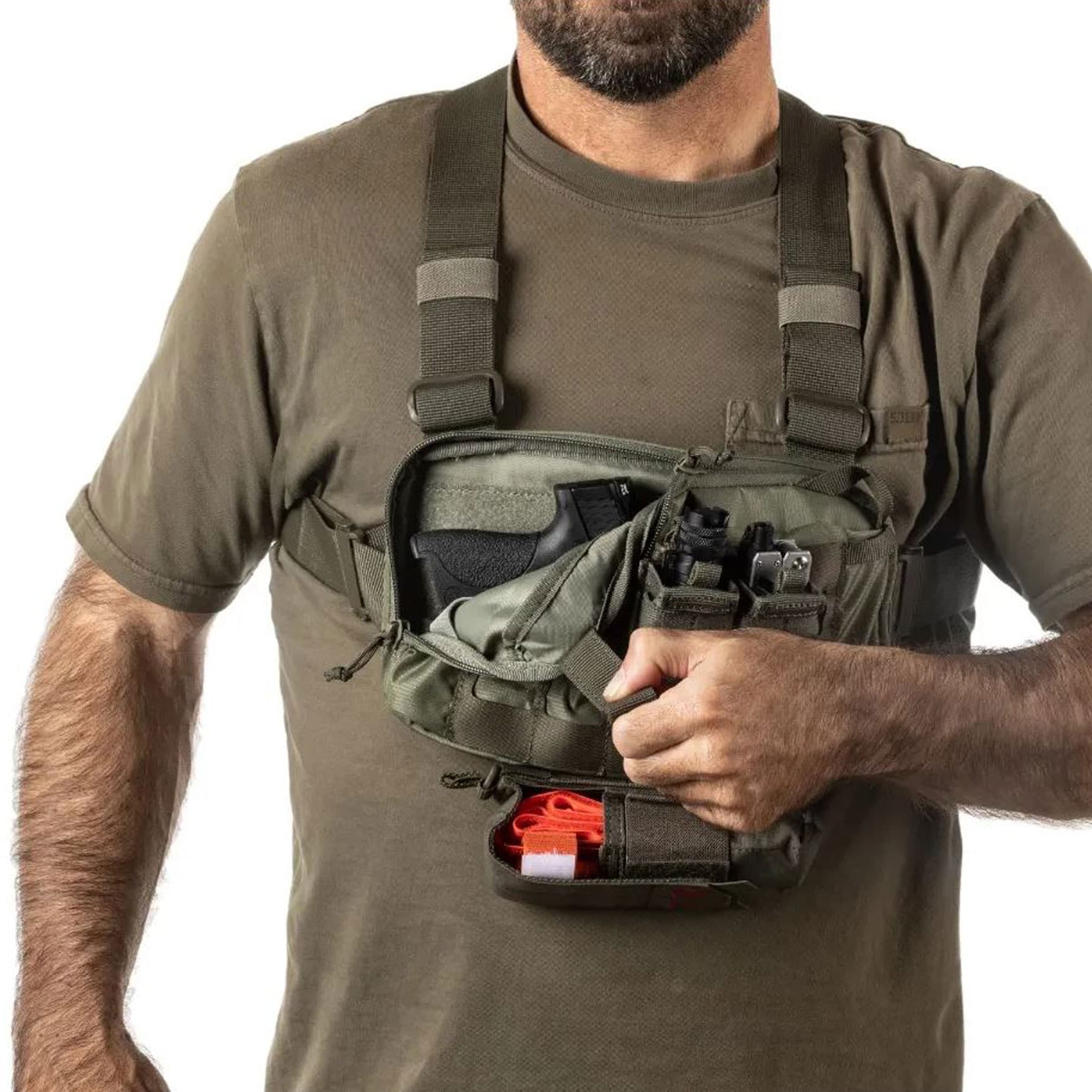 5.11 Skyweight Survival Chest Pack Laukku - Sage Green