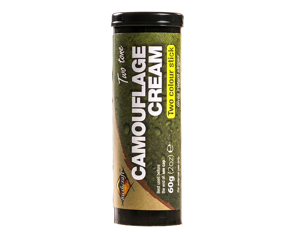 BCB Bushcraft Naamiointiväri - Musta/Vihreä 60 g