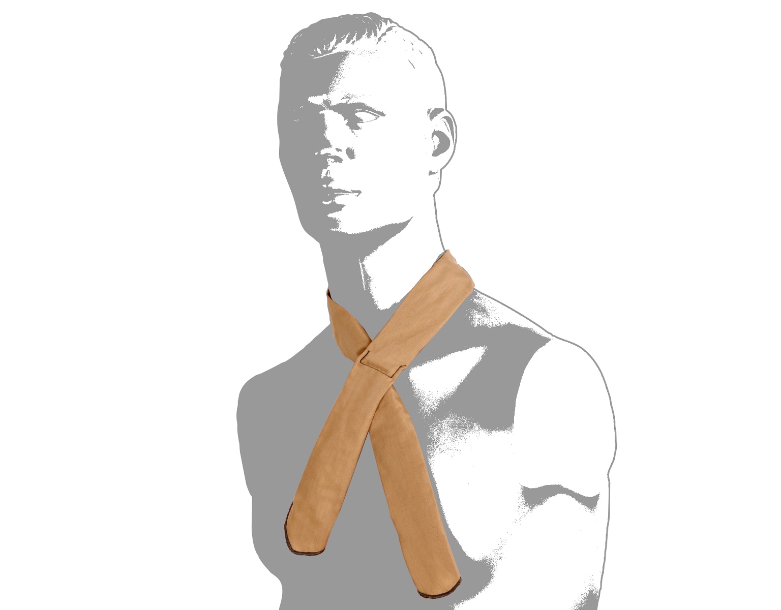 BCB Neck Cooling Scarf Suojahuivi - Khaki