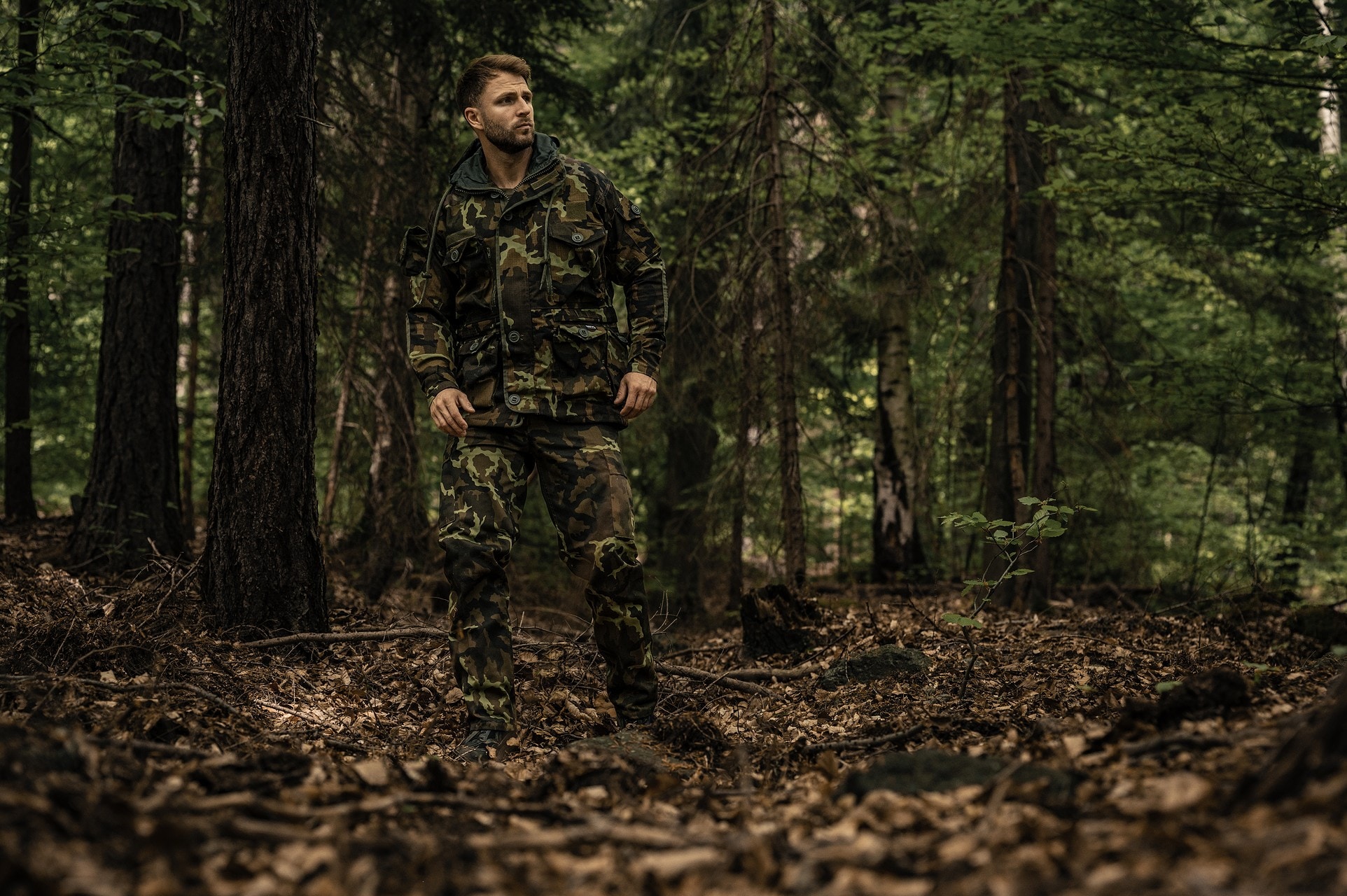 MFH US Combat BDU Sotilashousut - M95 CZ Camo