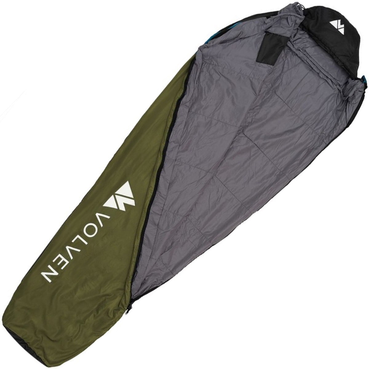 Volven Superlight II Makuupussi - vasen - Olive
